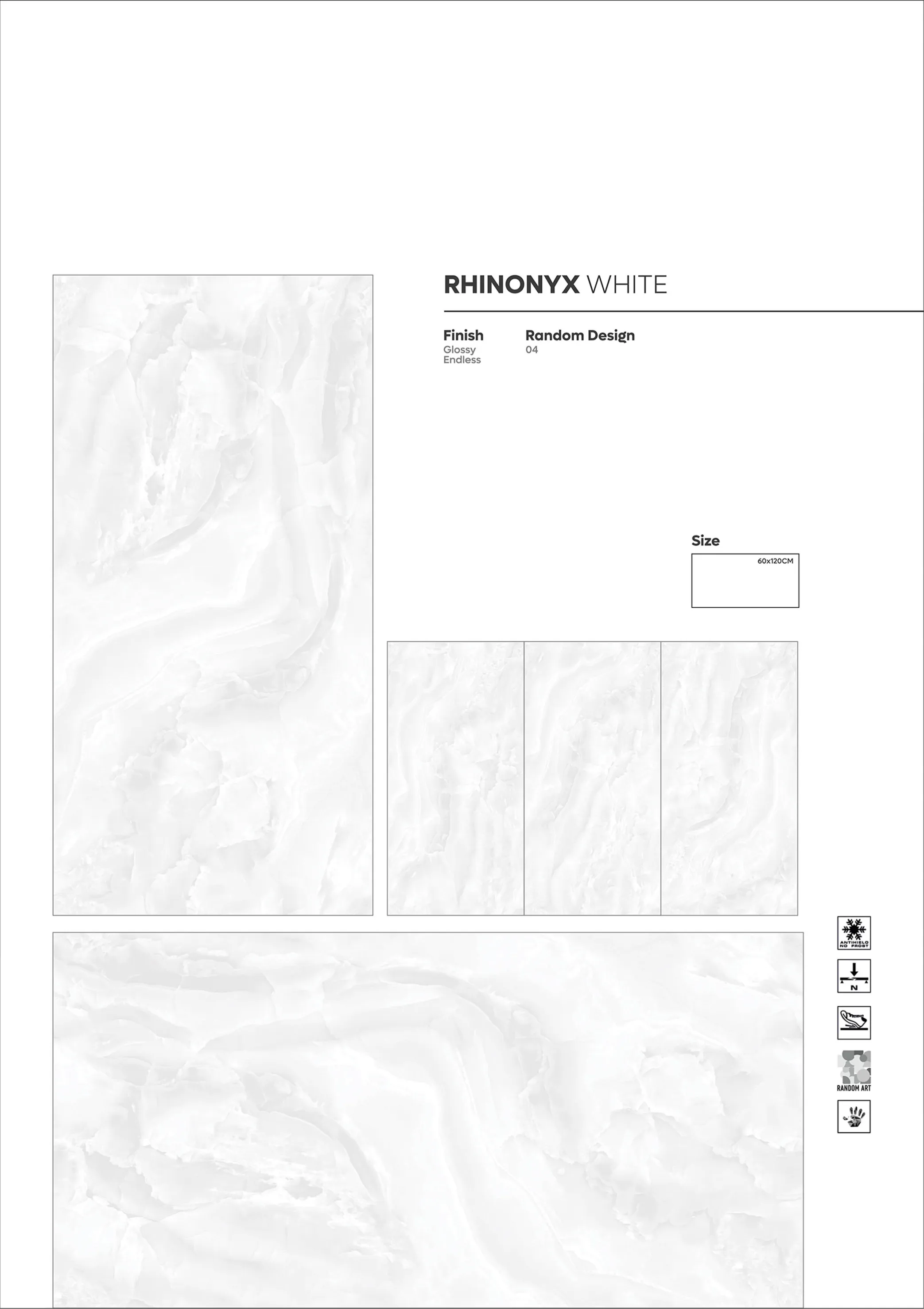 ENDLESS GLOSSY VOL 1 - Design 32 - 600x1200mm Glossy