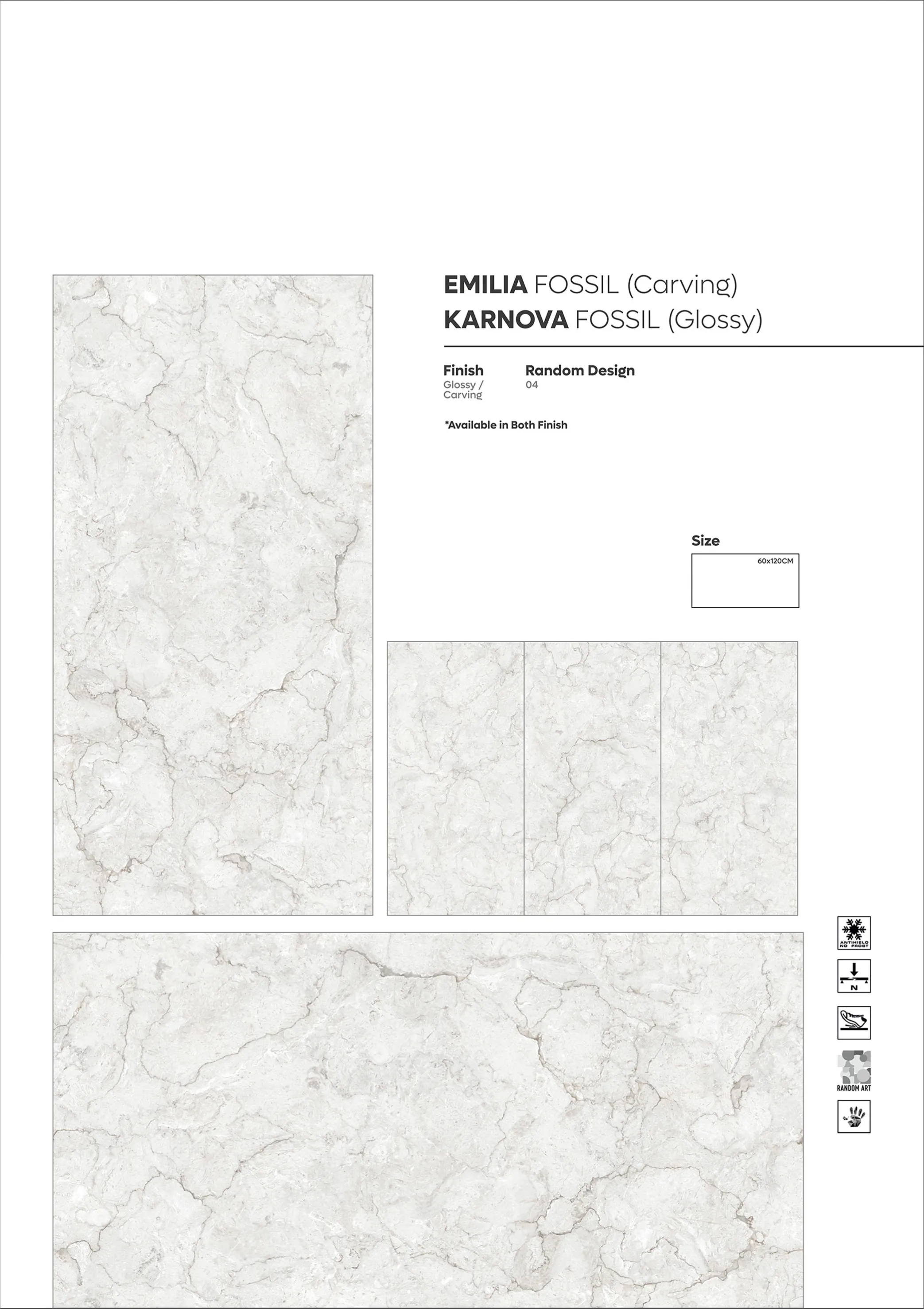 ENDLESS GLOSSY VOL 1 - Design 36 - 600x1200mm Glossy