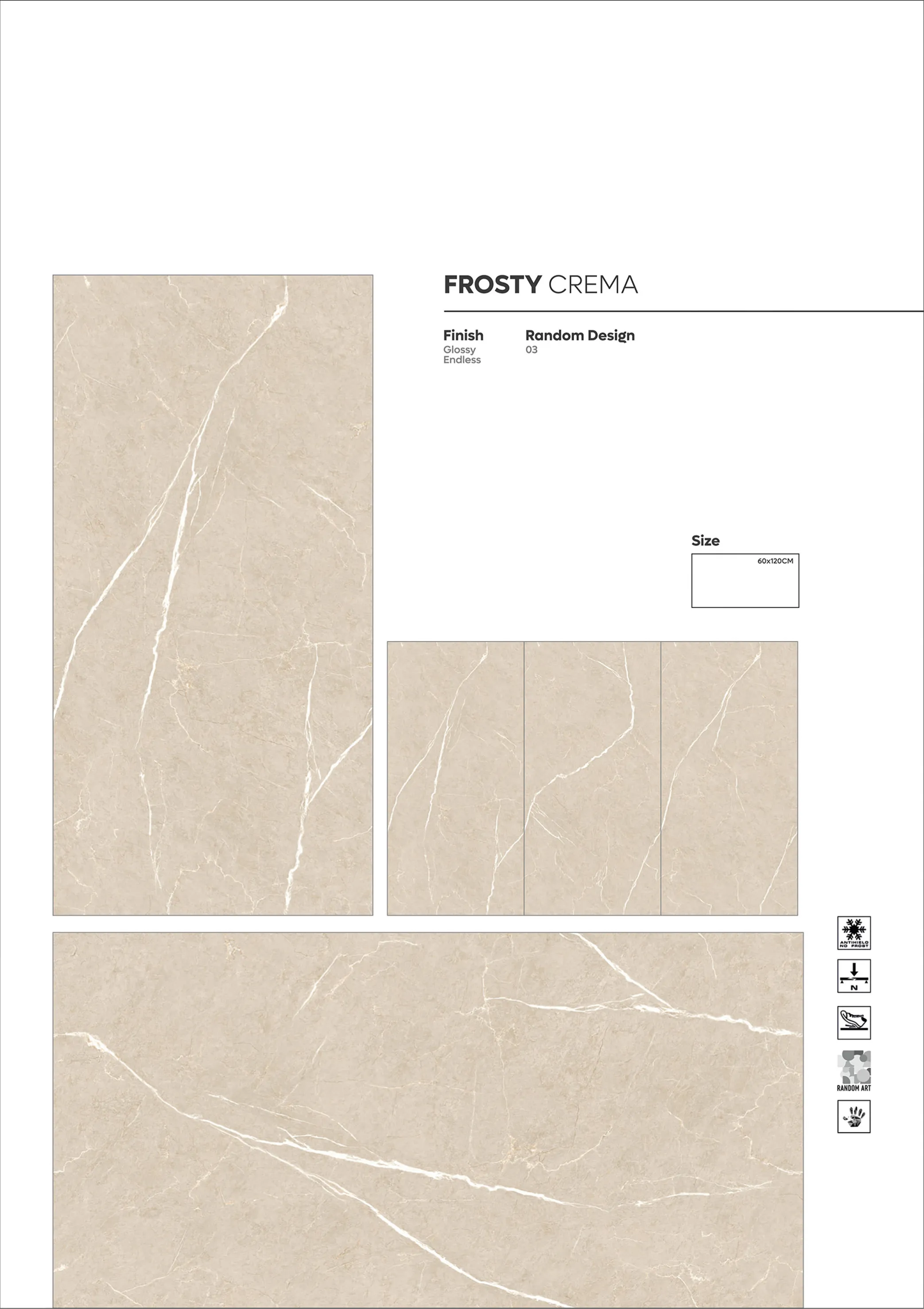 ENDLESS GLOSSY VOL 1 - Design 37 - 600x1200mm Glossy