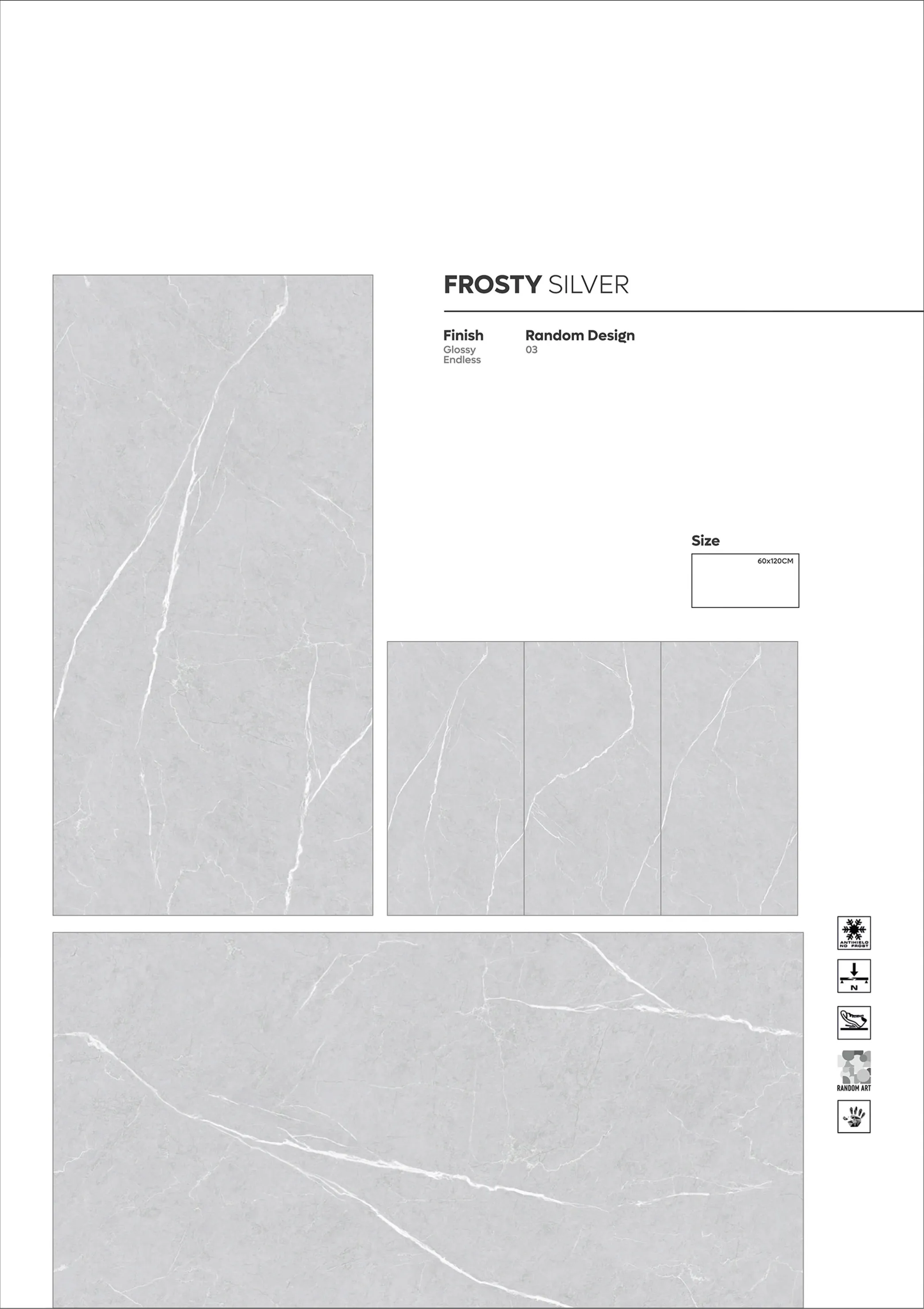 ENDLESS GLOSSY VOL 1 - Design 38 - 600x1200mm Glossy