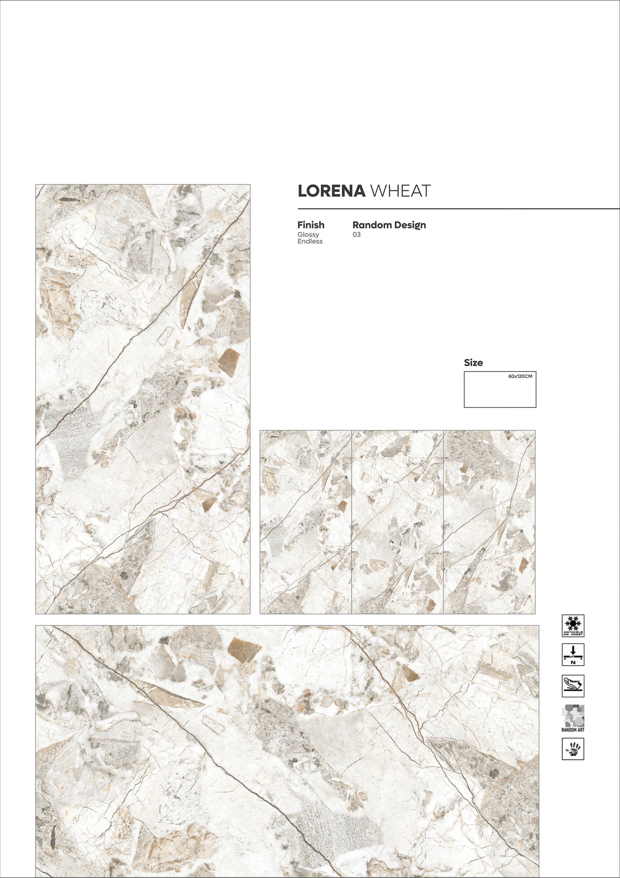 ENDLESS GLOSSY VOL 1 - Design 44 - 600x1200mm Glossy