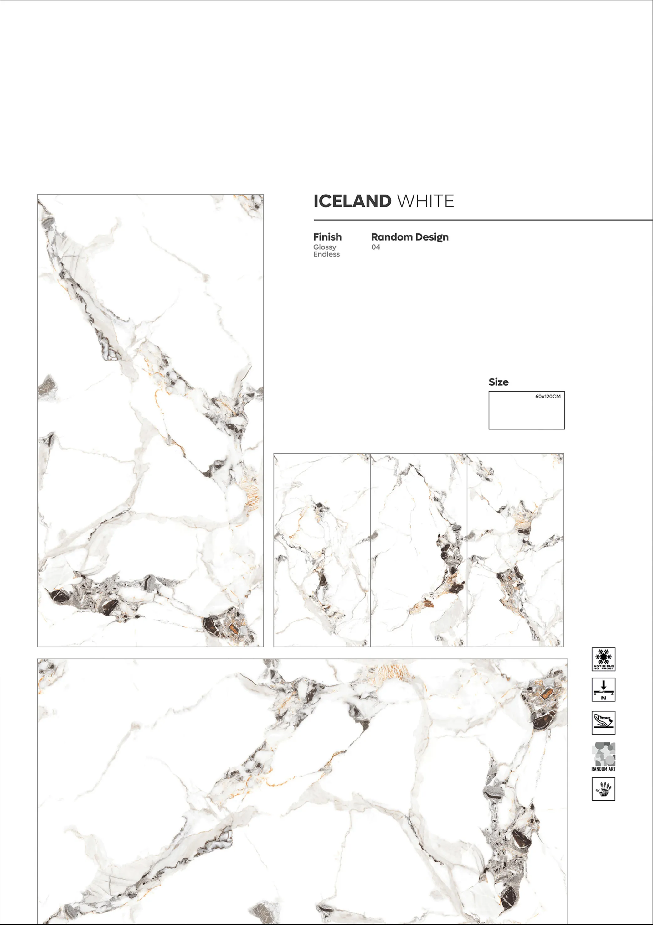 ENDLESS GLOSSY VOL 1 - Design 47 - 600x1200mm Glossy