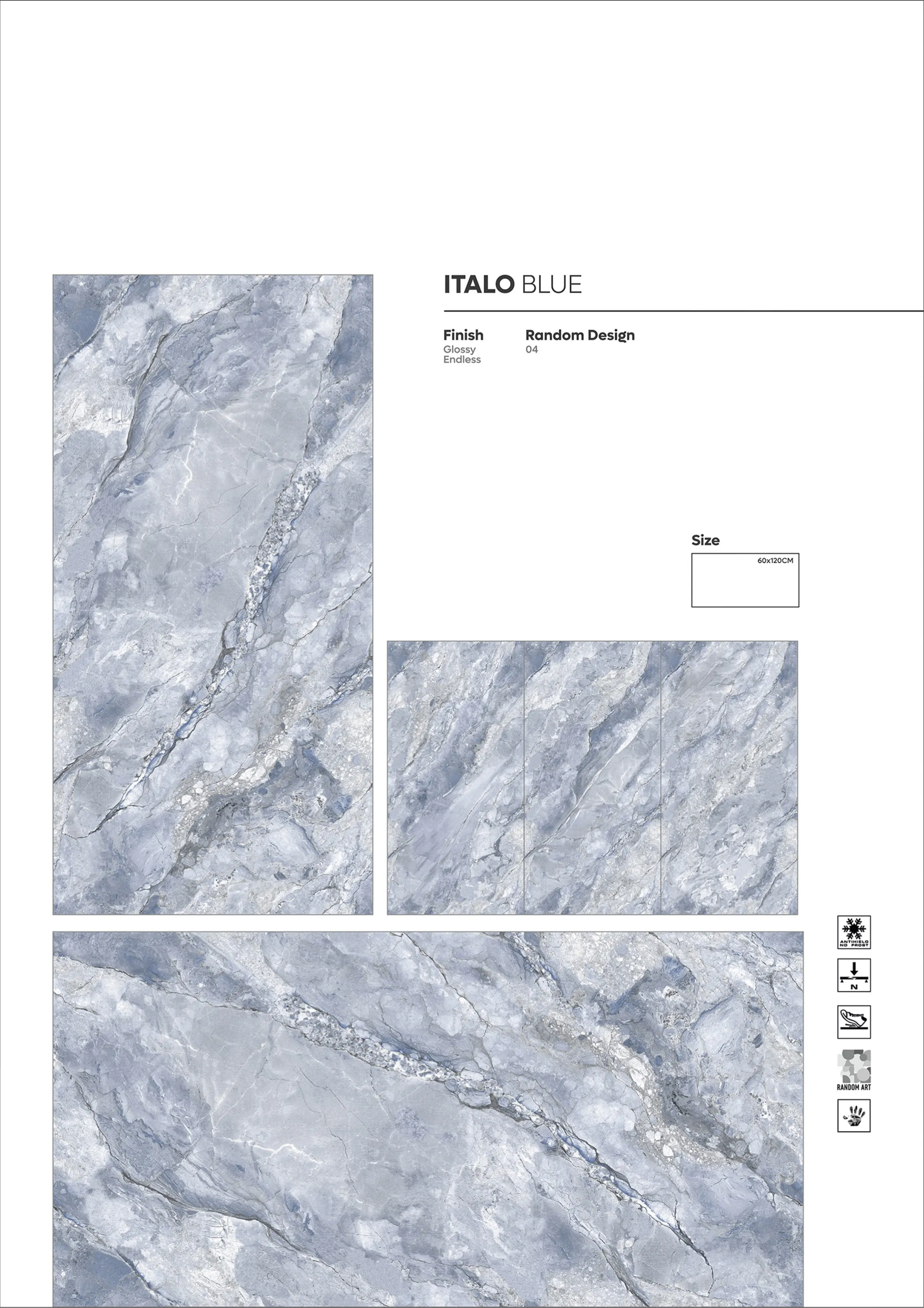 ENDLESS GLOSSY VOL 2 - Design 5 - 600x1200mm Glossy