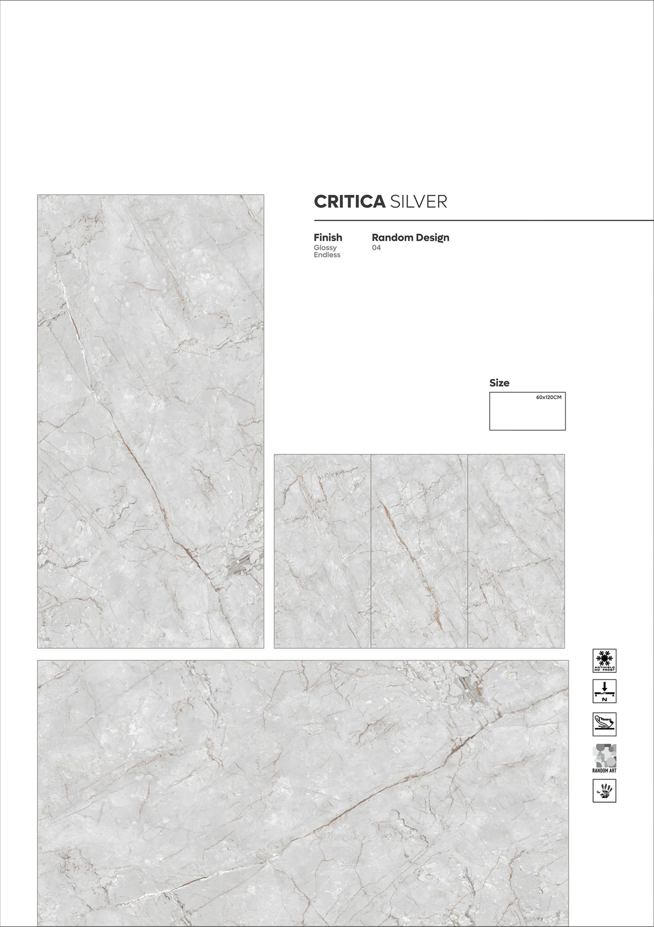 ENDLESS GLOSSY VOL 2 - Design 8 - 600x1200mm Glossy