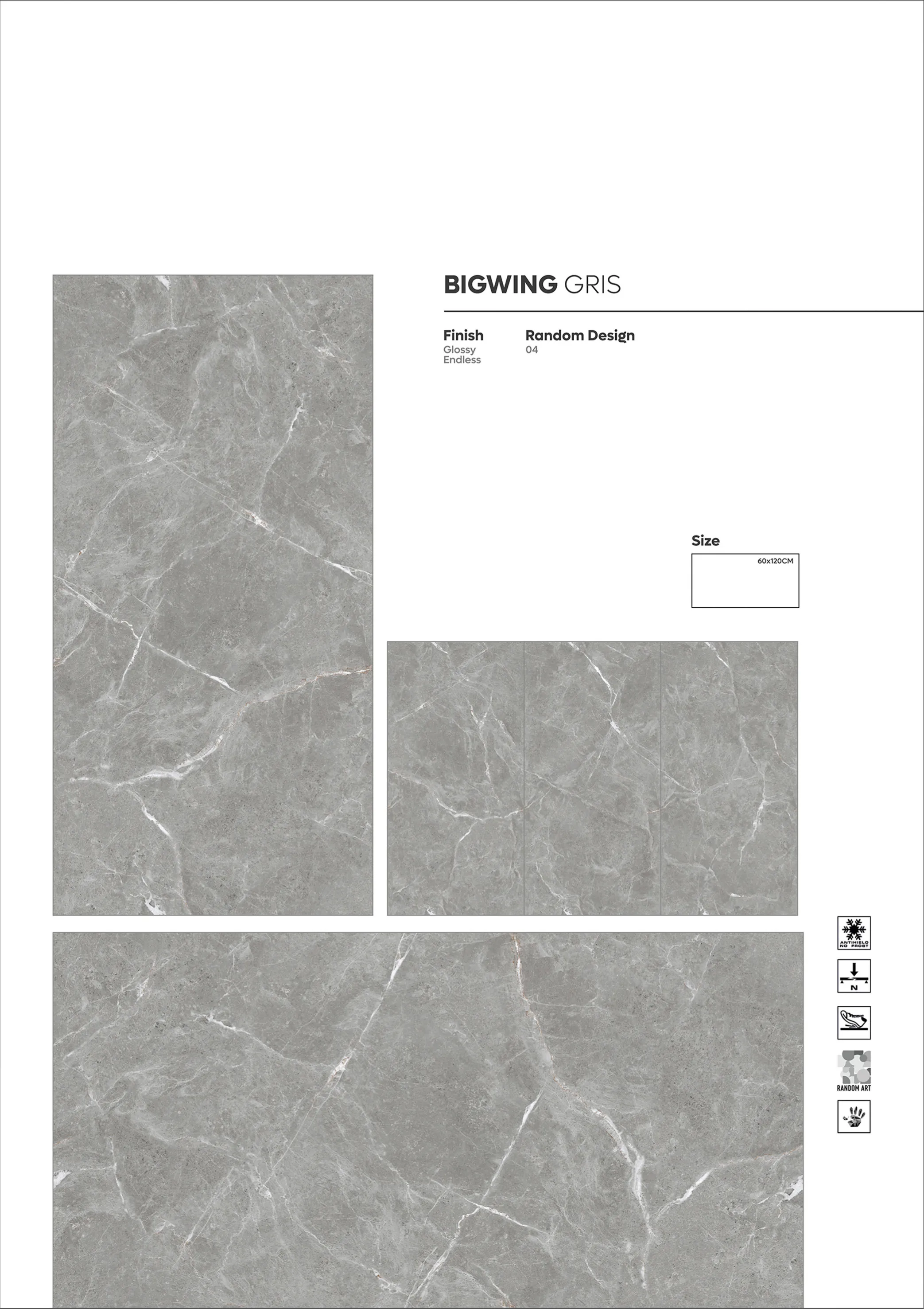 ENDLESS GLOSSY VOL 2 - Design 11 - 600x1200mm Glossy