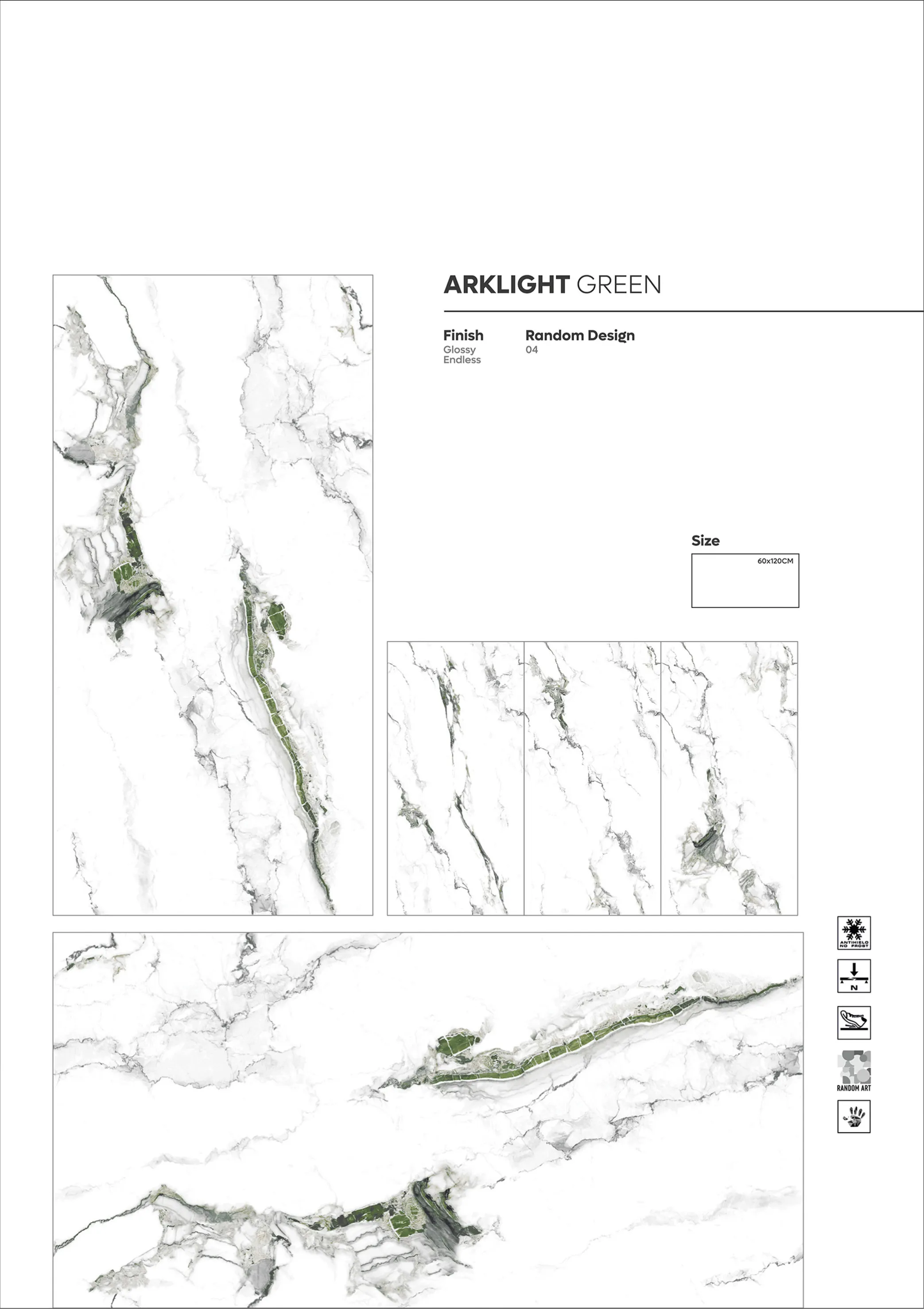 ENDLESS GLOSSY VOL 2 - Design 16 - 600x1200mm Glossy