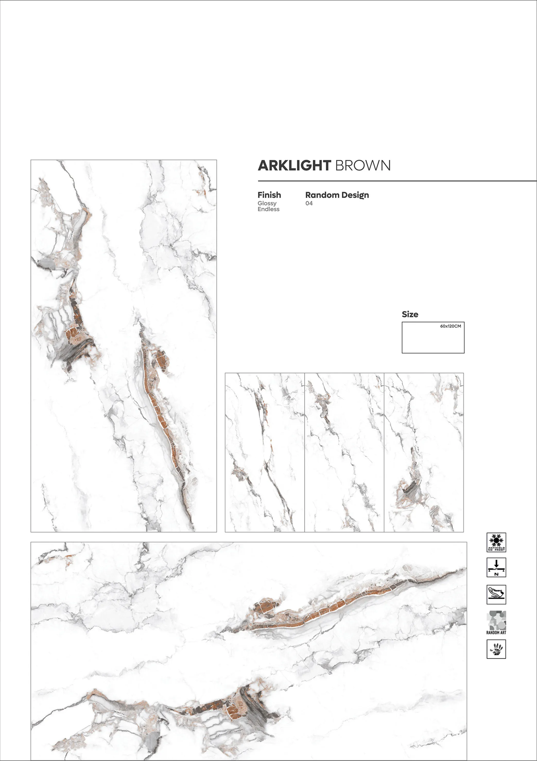 ENDLESS GLOSSY VOL 2 - Design 17 - 600x1200mm Glossy