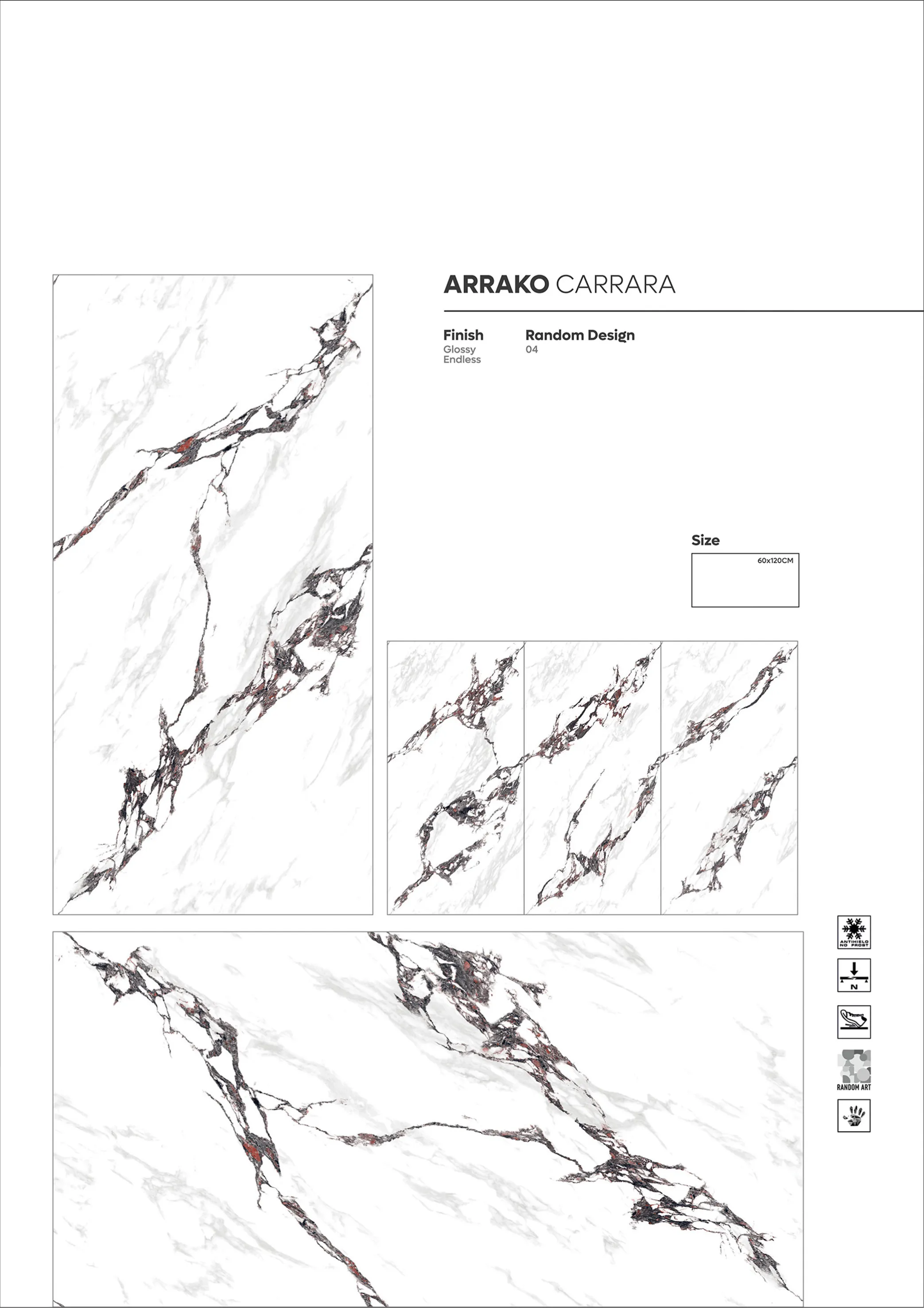 ENDLESS GLOSSY VOL 2 - Design 22 - 600x1200mm Glossy