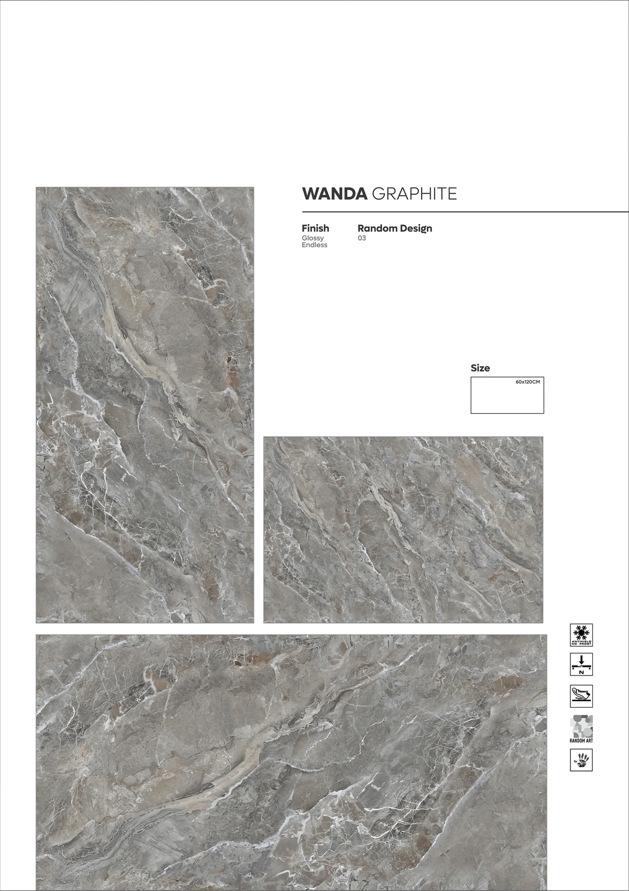 ENDLESS GLOSSY VOL 2 - Design 28 - 600x1200mm Glossy
