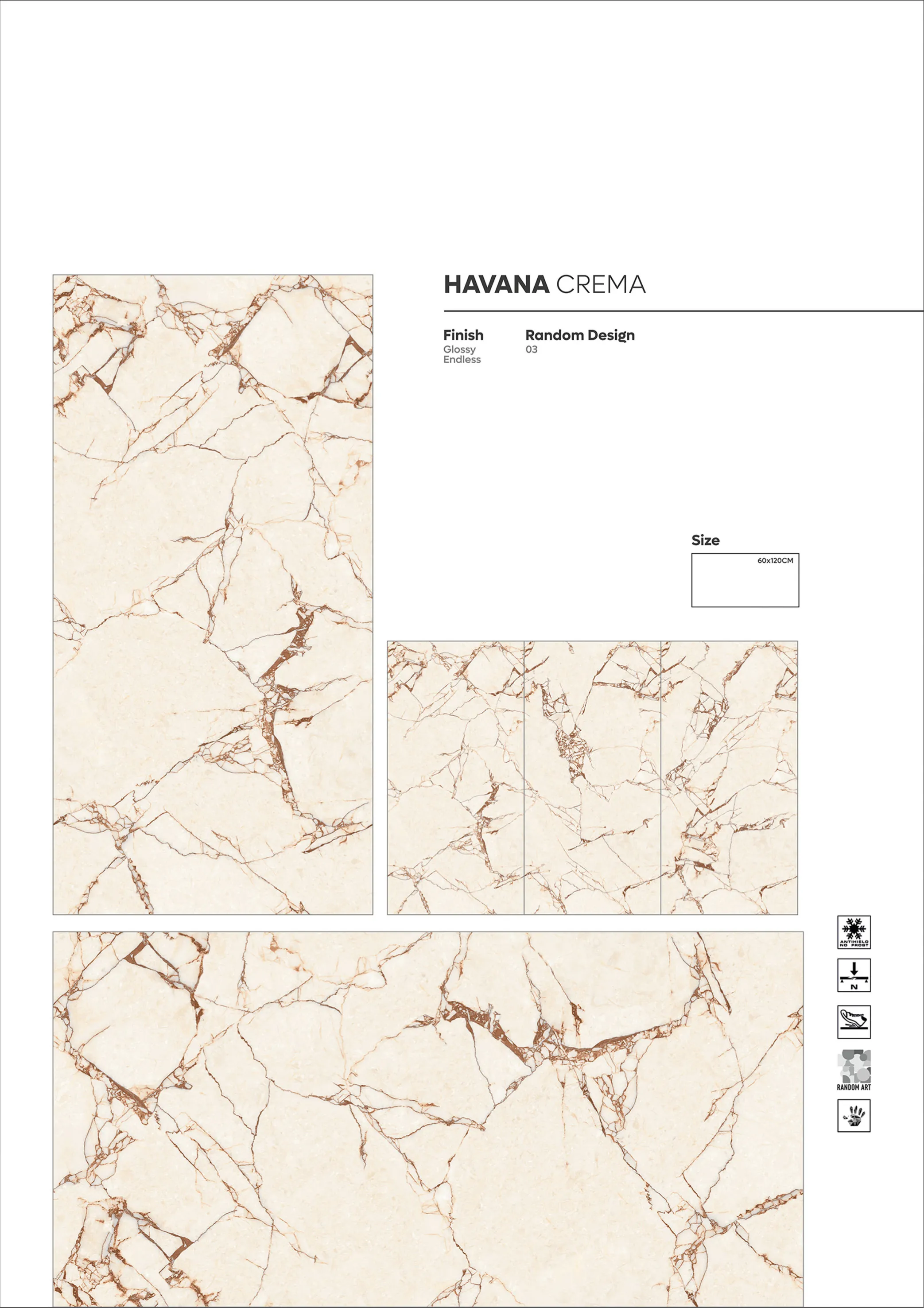 ENDLESS GLOSSY VOL 2 - Design 29 - 600x1200mm Glossy