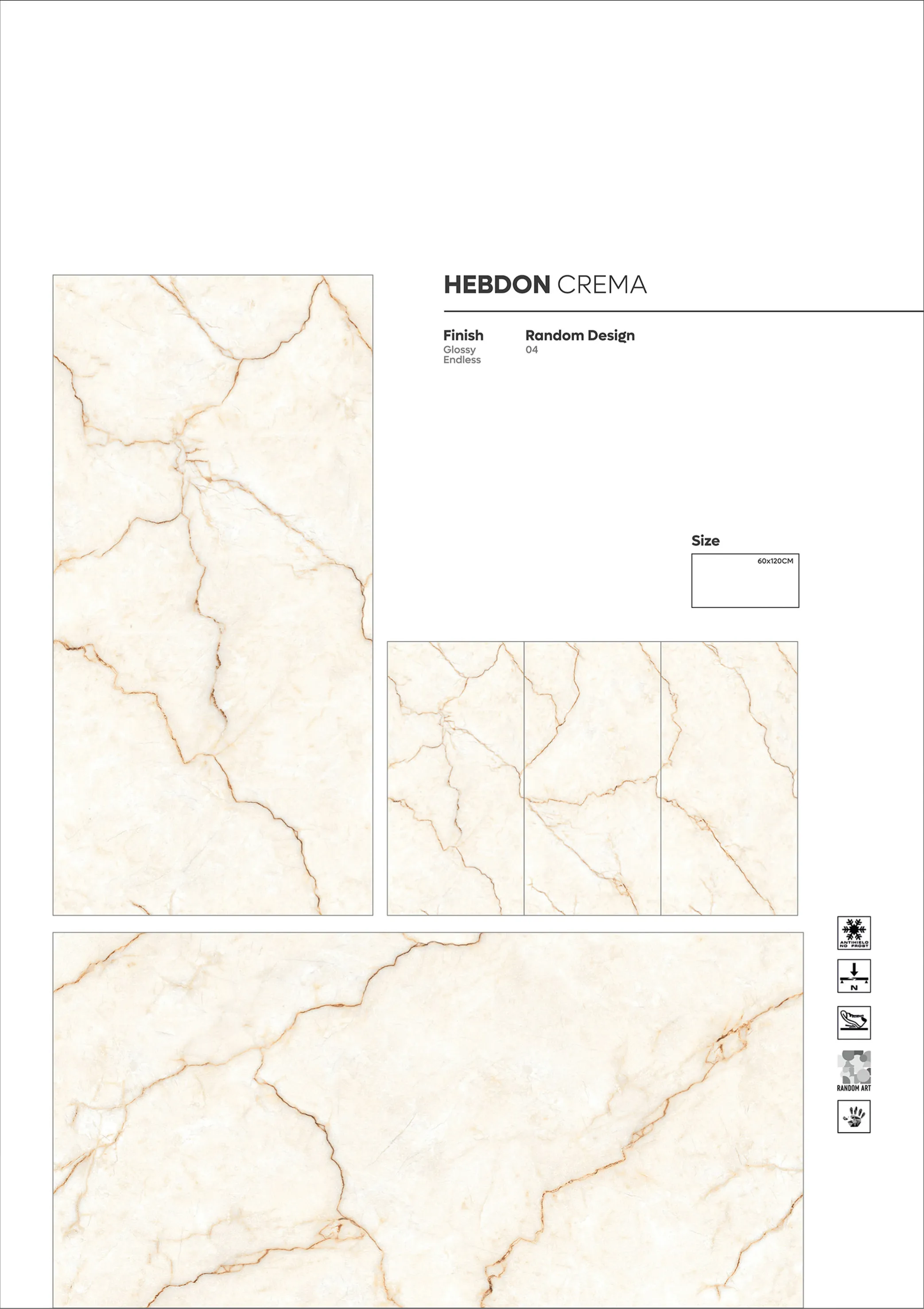 ENDLESS GLOSSY VOL 2 - Design 30 - 600x1200mm Glossy