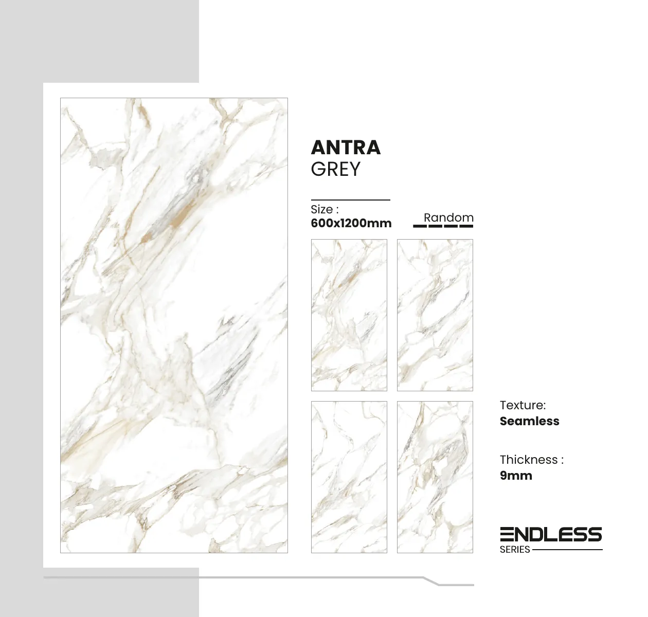 Endless Series Catalouge - Design 3 - 600x1200mm Endless