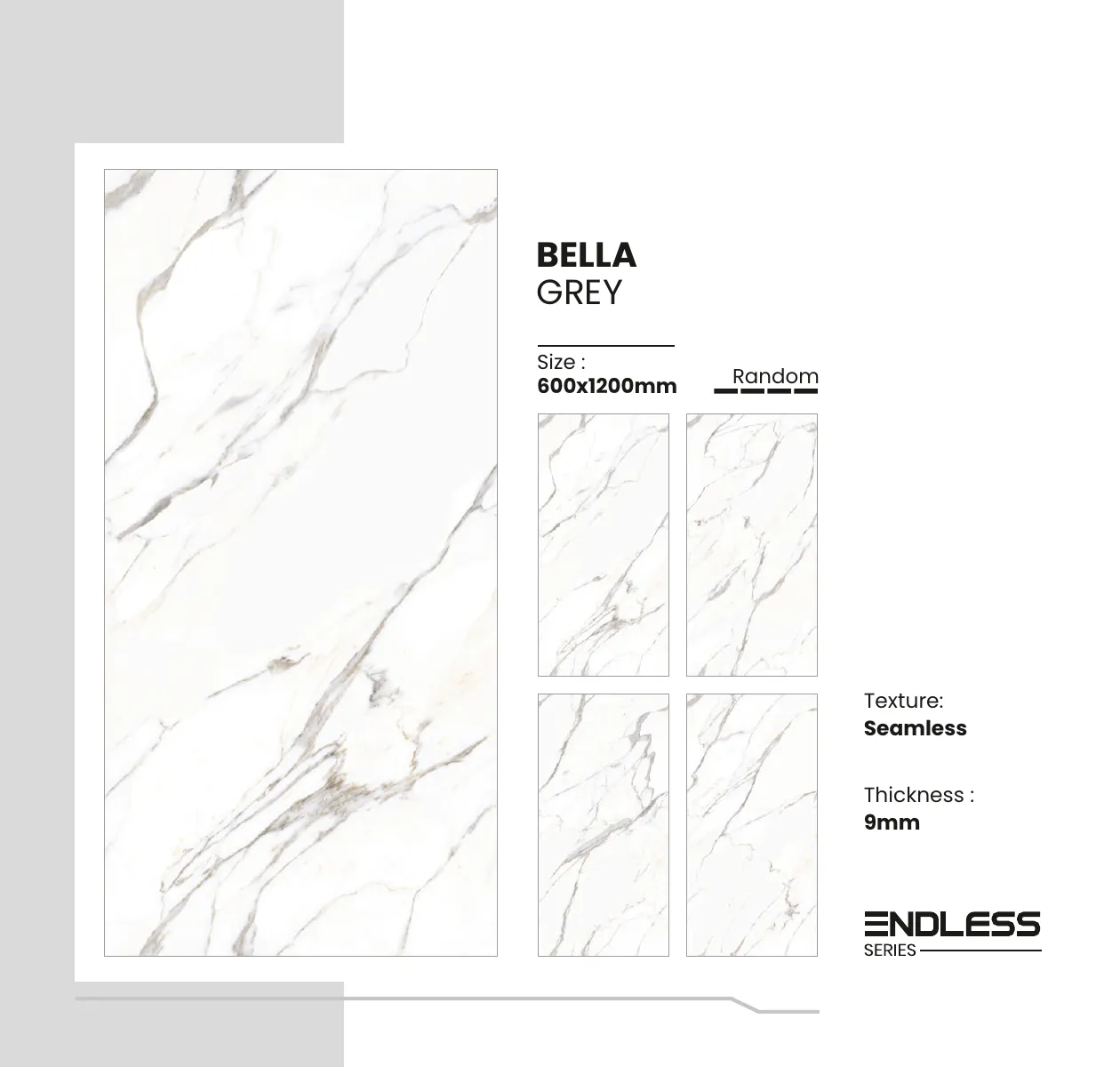 Endless Series Catalouge - Design 5 - 600x1200mm Endless