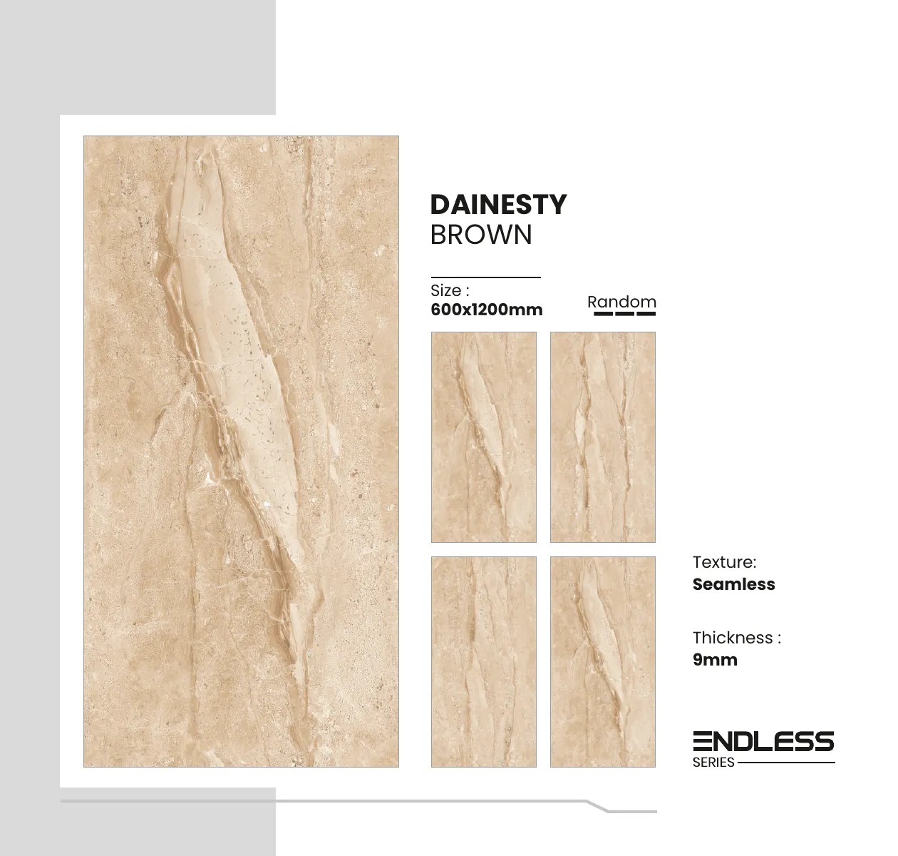 Endless Series Catalouge - Design 10 - 600x1200mm Endless
