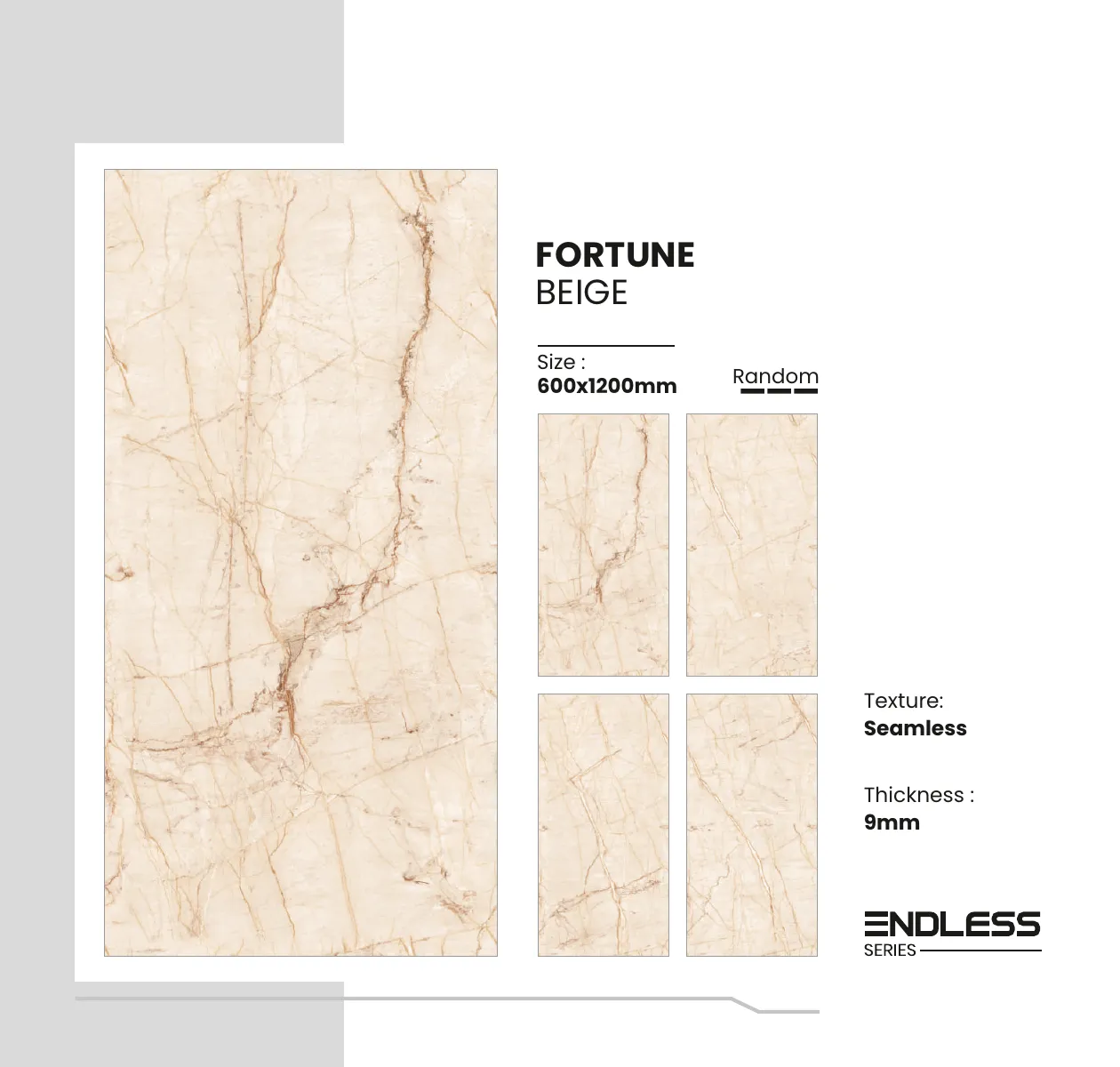 Endless Series Catalouge - Design 12 - 600x1200mm Endless