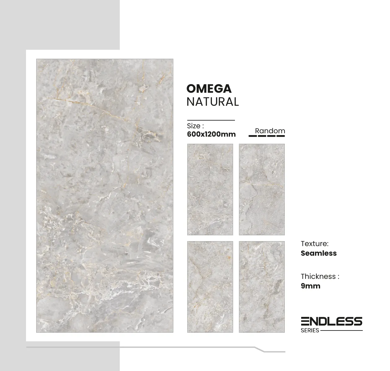 Endless Series Catalouge - Design 17 - 600x1200mm Endless
