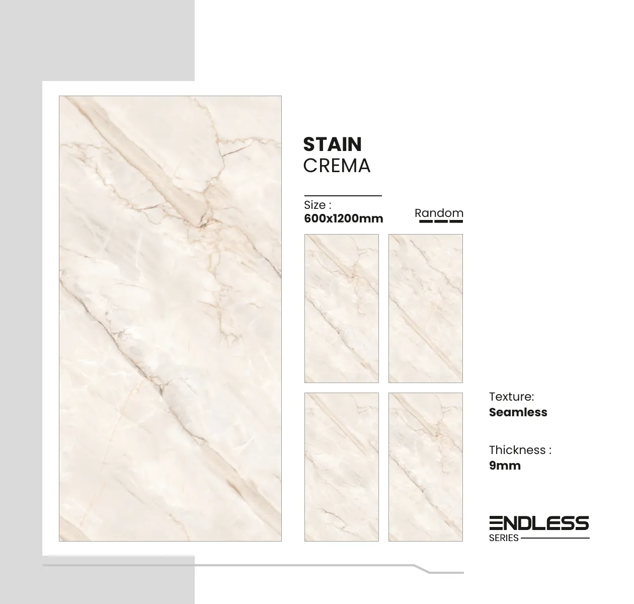 Endless Series Catalouge - Design 23 - 600x1200mm Endless