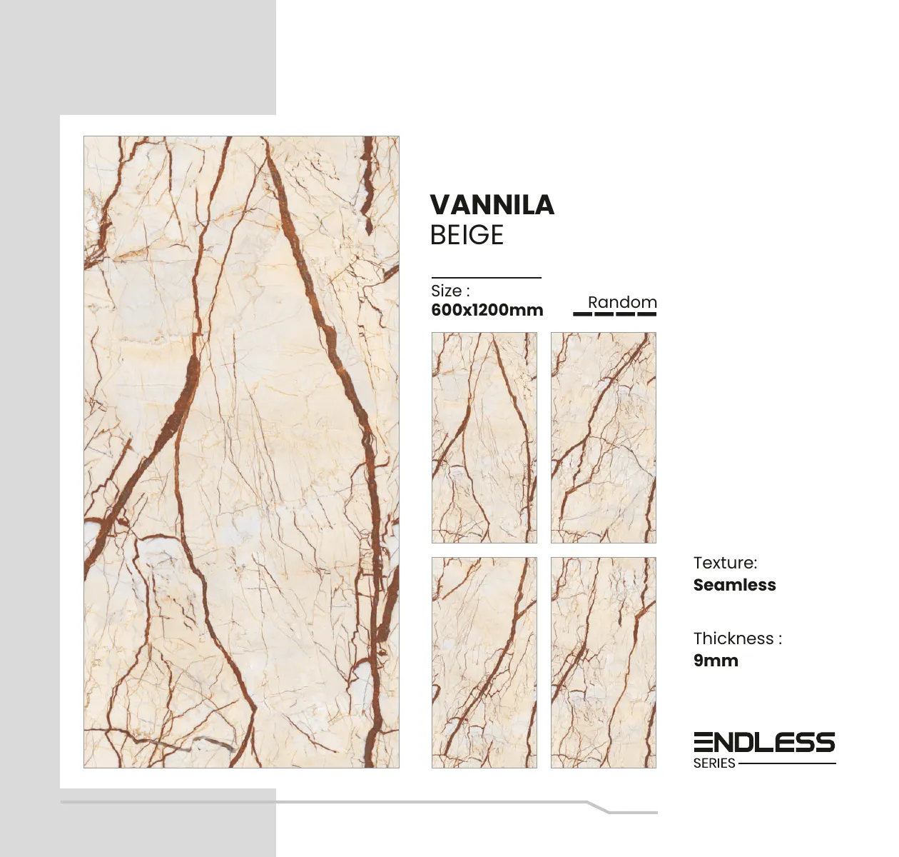 Endless Series Catalouge - Design 27 - 600x1200mm Endless