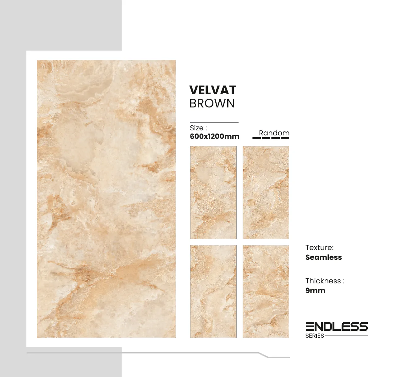 Endless Series Catalouge - Design 28 - 600x1200mm Endless