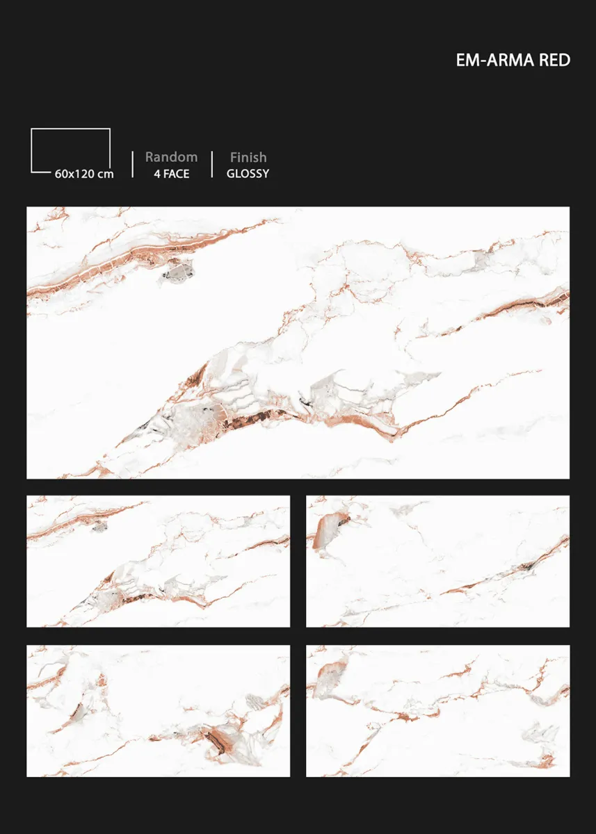 ENDMATCH 60X120cm - Design 6 - 600x1200mm Endmatch