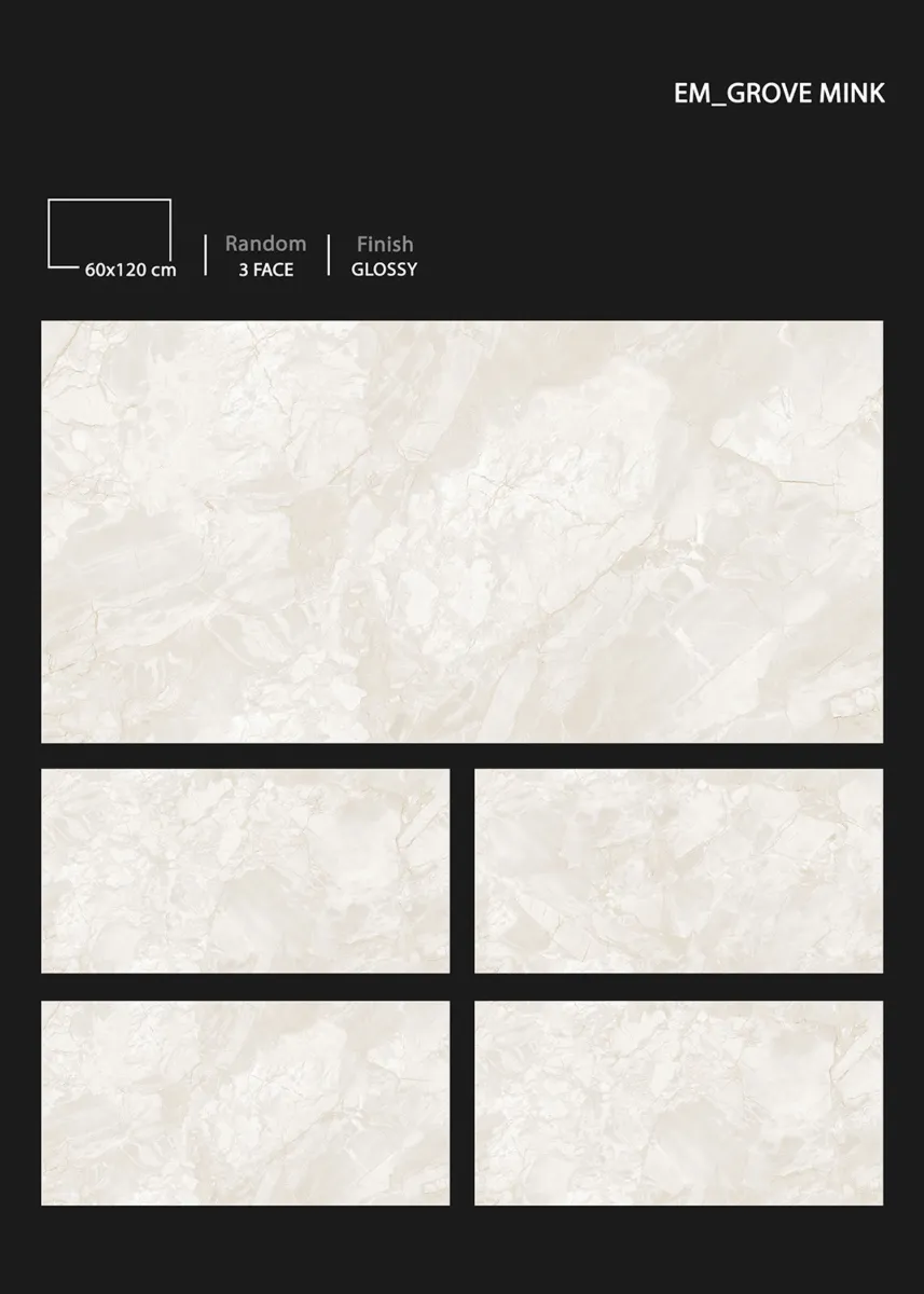ENDMATCH 60X120cm - Design 37 - 600x1200mm Endmatch