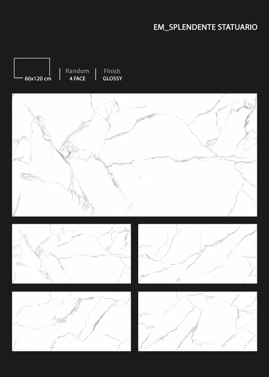 ENDMATCH 60X120cm - Design 58 - 600x1200mm Endmatch