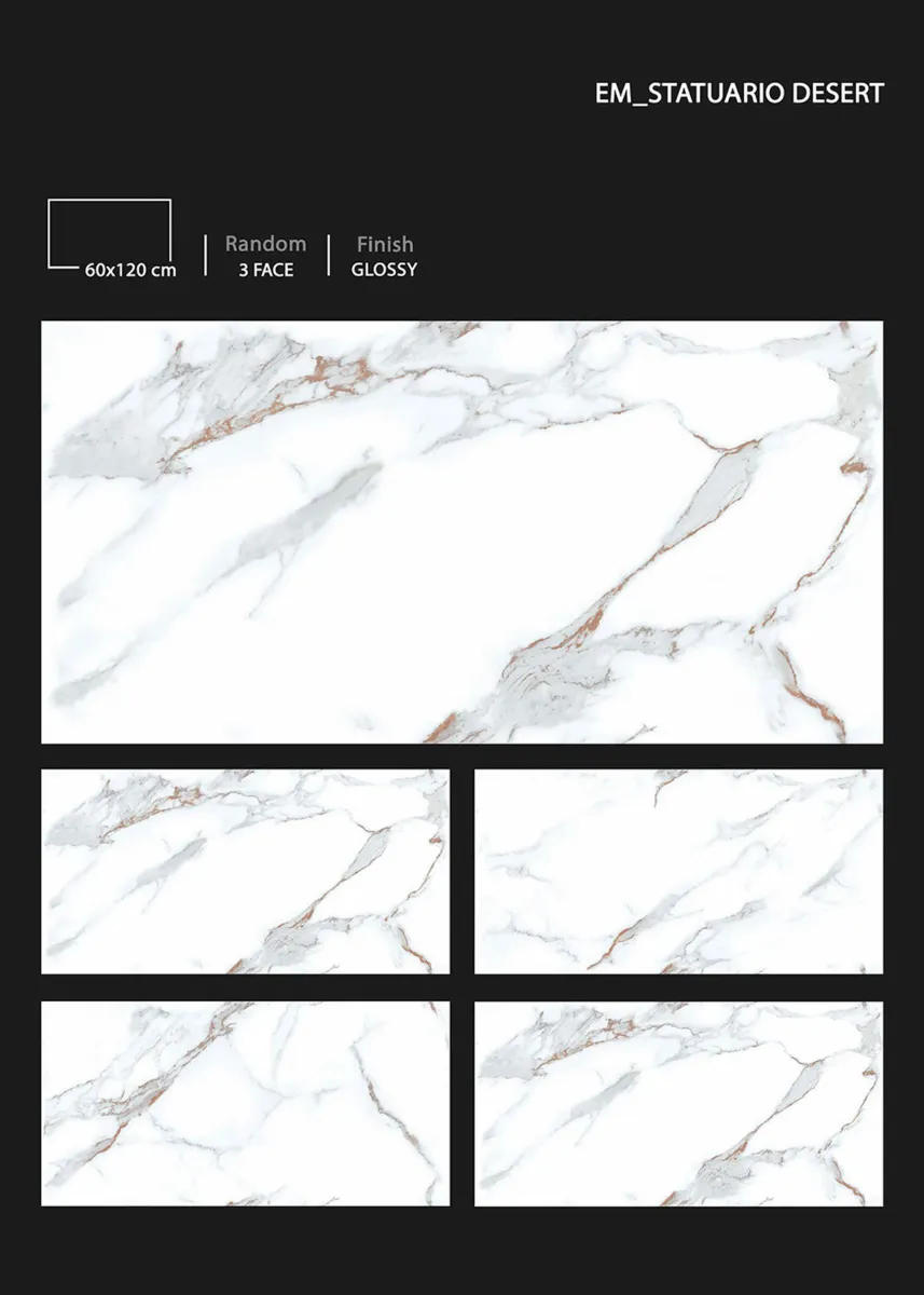 ENDMATCH 60X120cm - Design 60 - 600x1200mm Endmatch