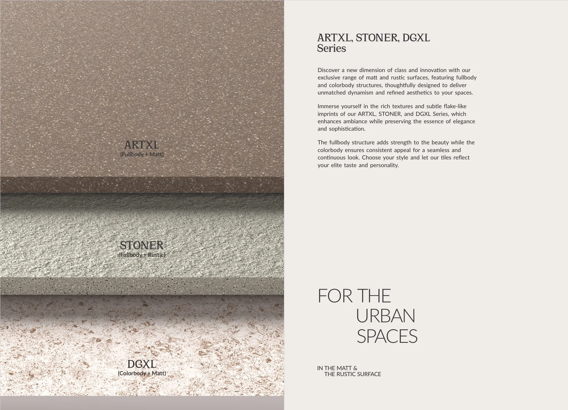 Ex Artxl Stoner DGxl series 60x60cm - Design 1 - 600x1200mm Glossy