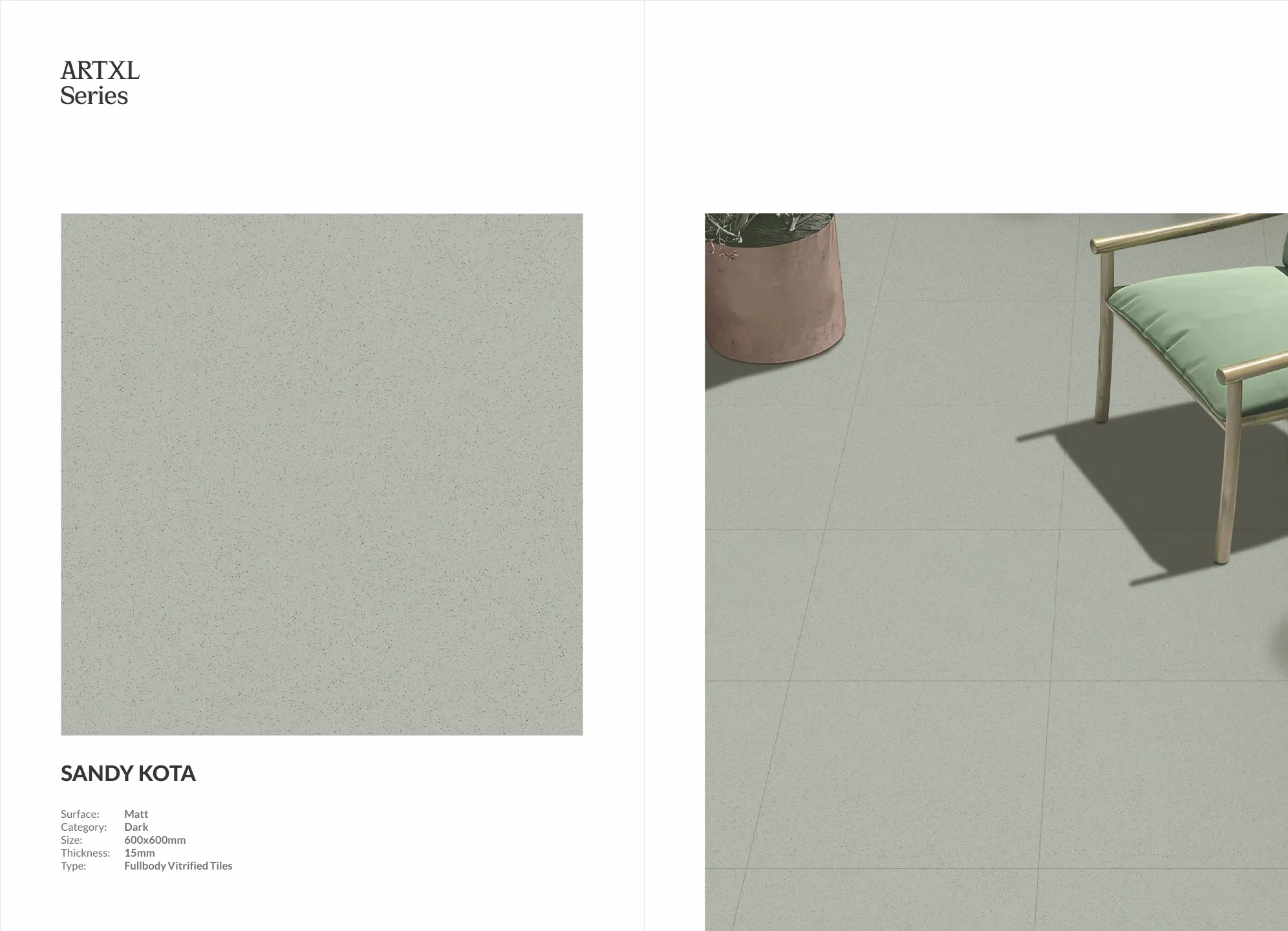 Ex Artxl Stoner DGxl series 60x60cm - Design 14 - 600x1200mm Glossy