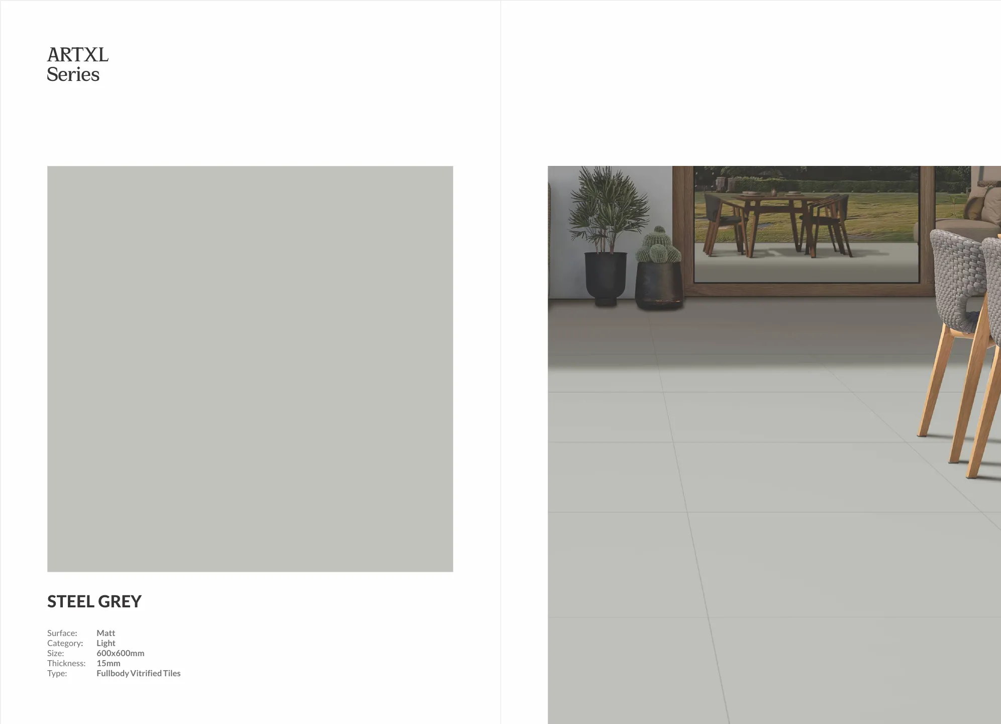 Ex Artxl Stoner DGxl series 60x60cm - Design 22 - 600x1200mm Glossy