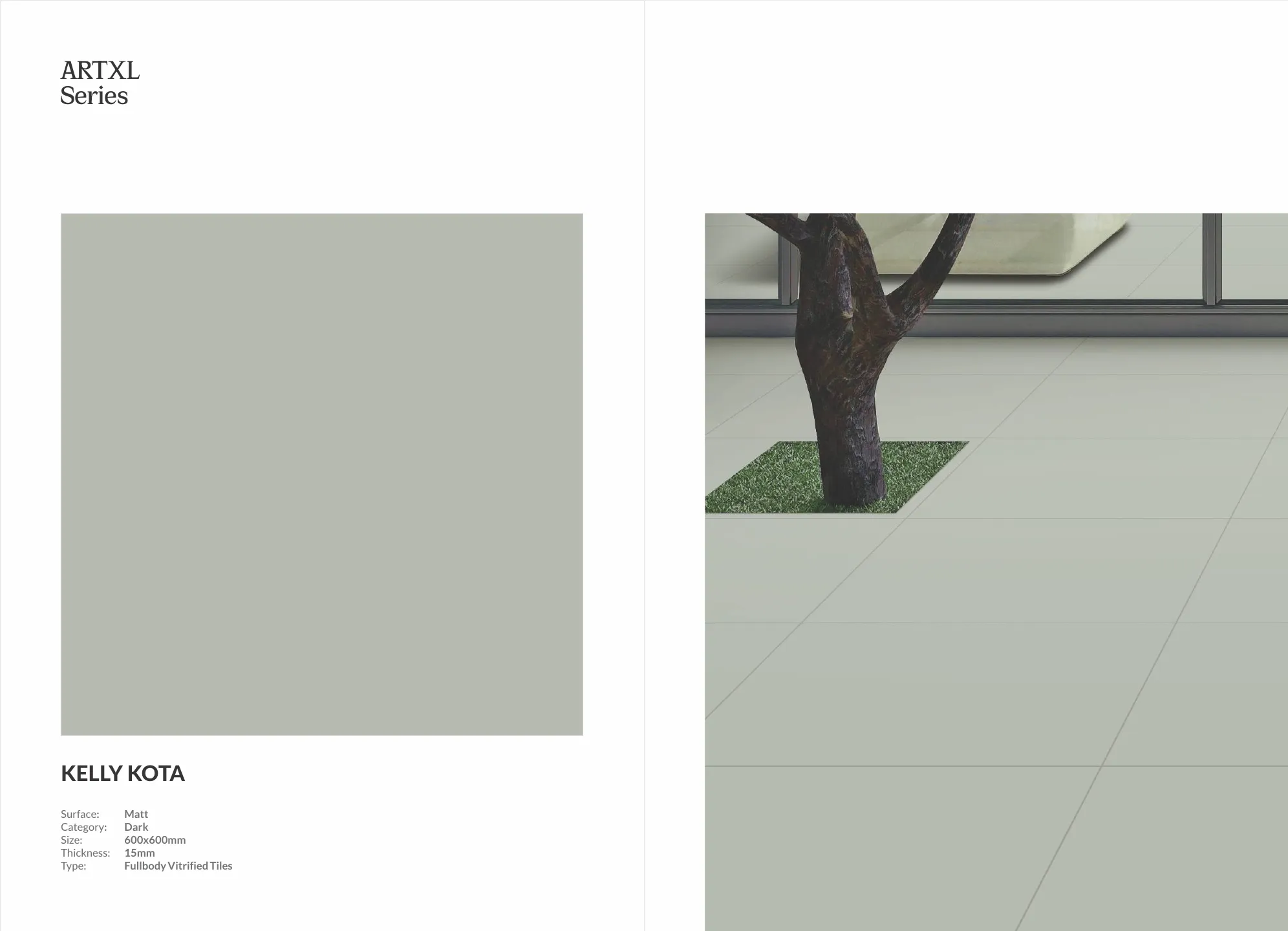 Ex Artxl Stoner DGxl series 60x60cm - Design 26 - 600x1200mm Glossy