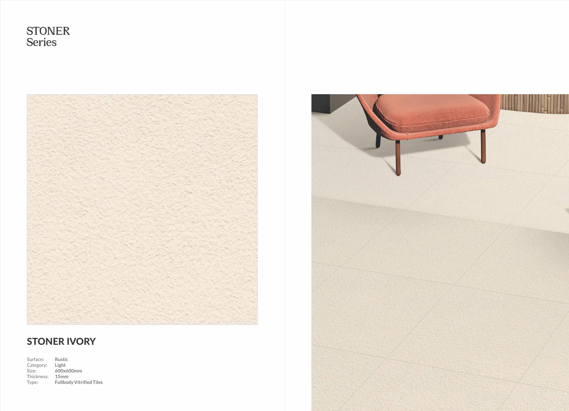 Ex Artxl Stoner DGxl series 60x60cm - Design 31 - 600x1200mm Glossy