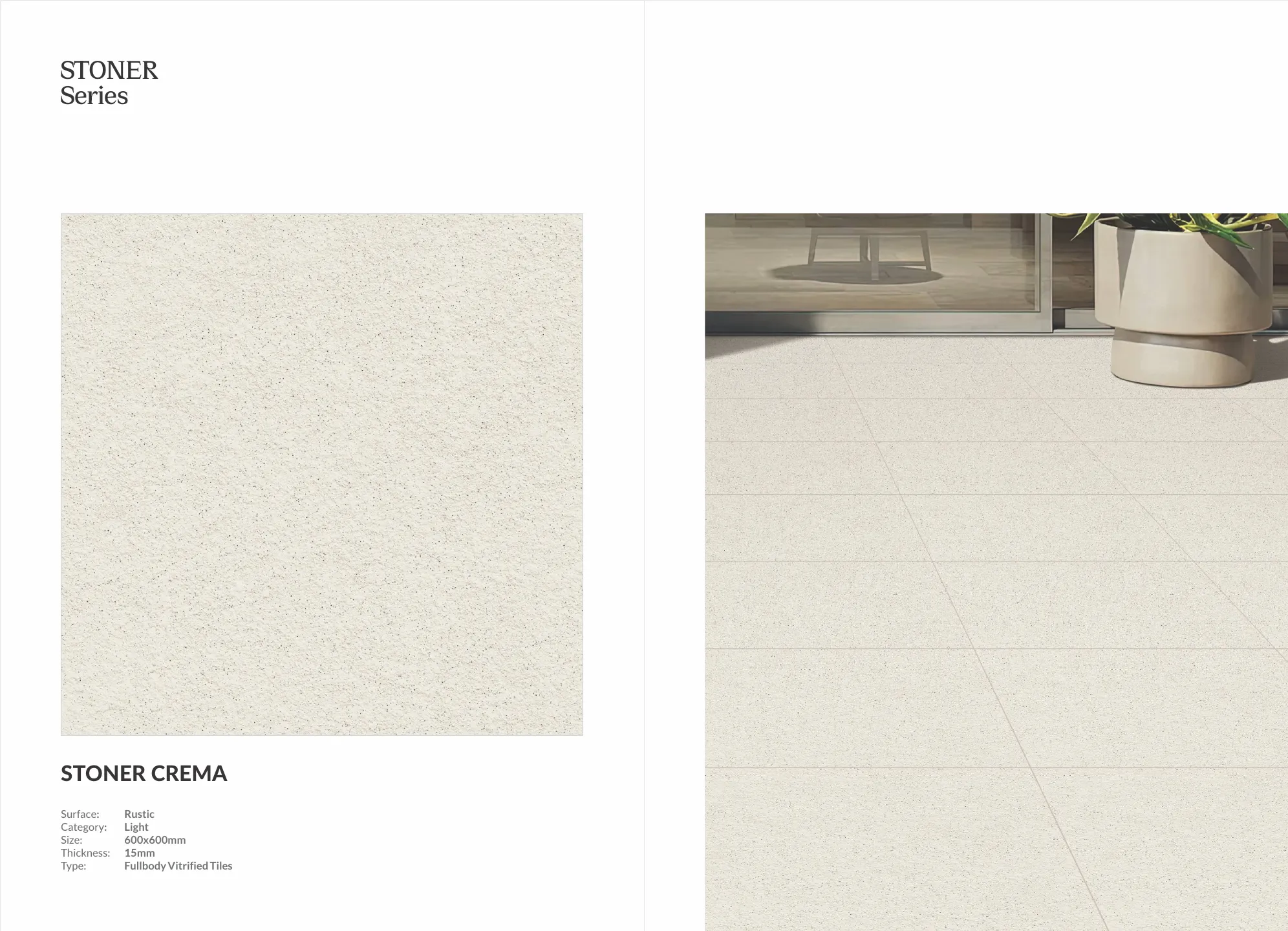 Ex Artxl Stoner DGxl series 60x60cm - Design 33 - 600x1200mm Glossy