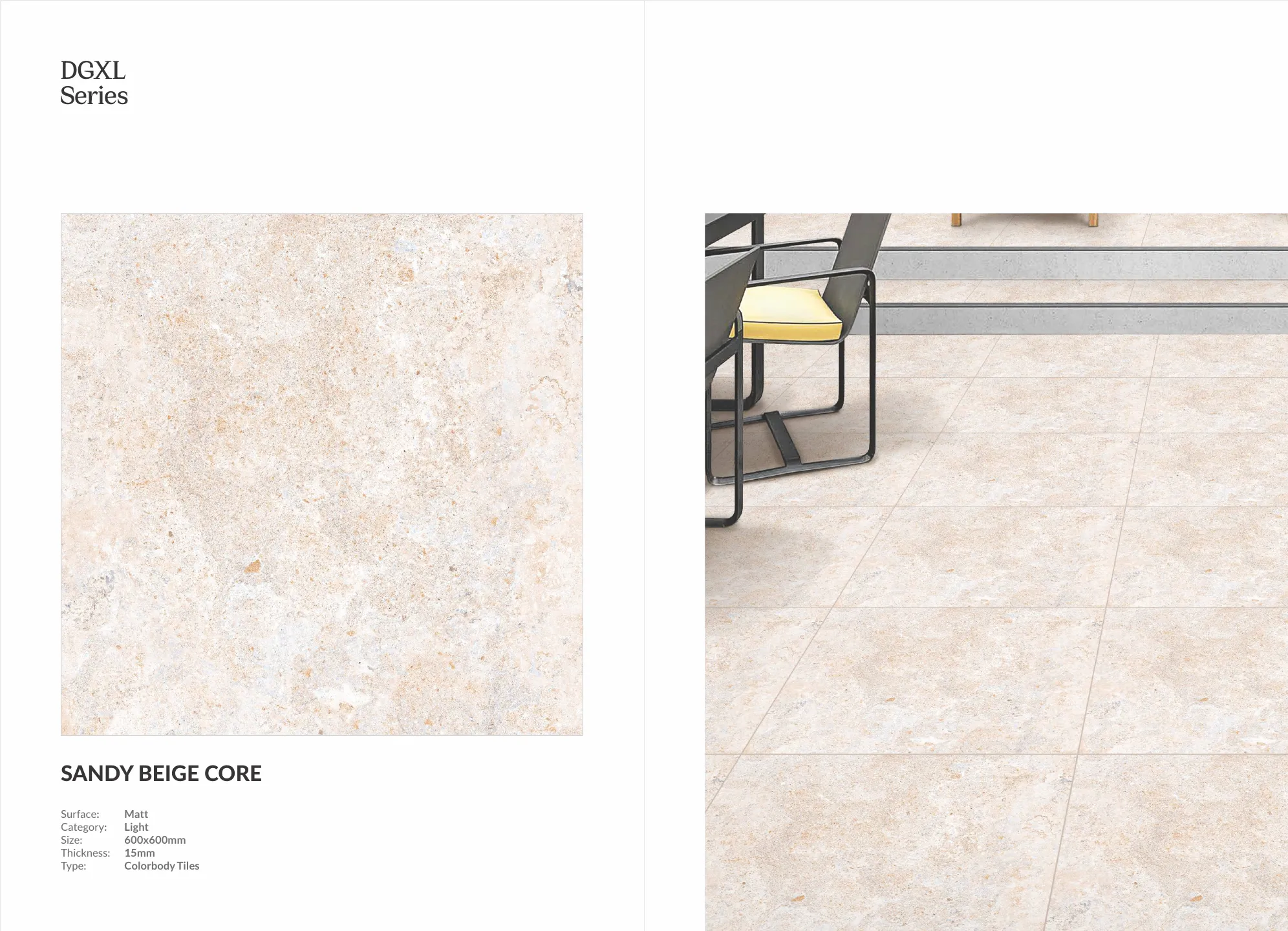Ex Artxl Stoner DGxl series 60x60cm - Design 50 - 600x1200mm Glossy