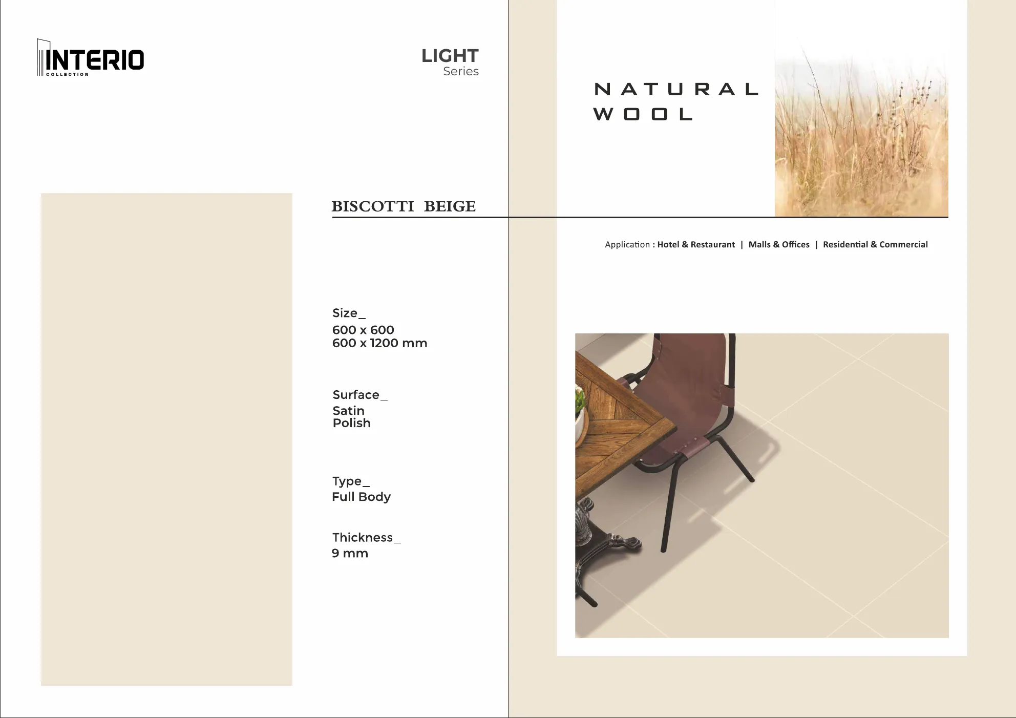 Ex Interio collection 600x600,600x1200 9mm - Design 9 - 600x1200mm Glossy