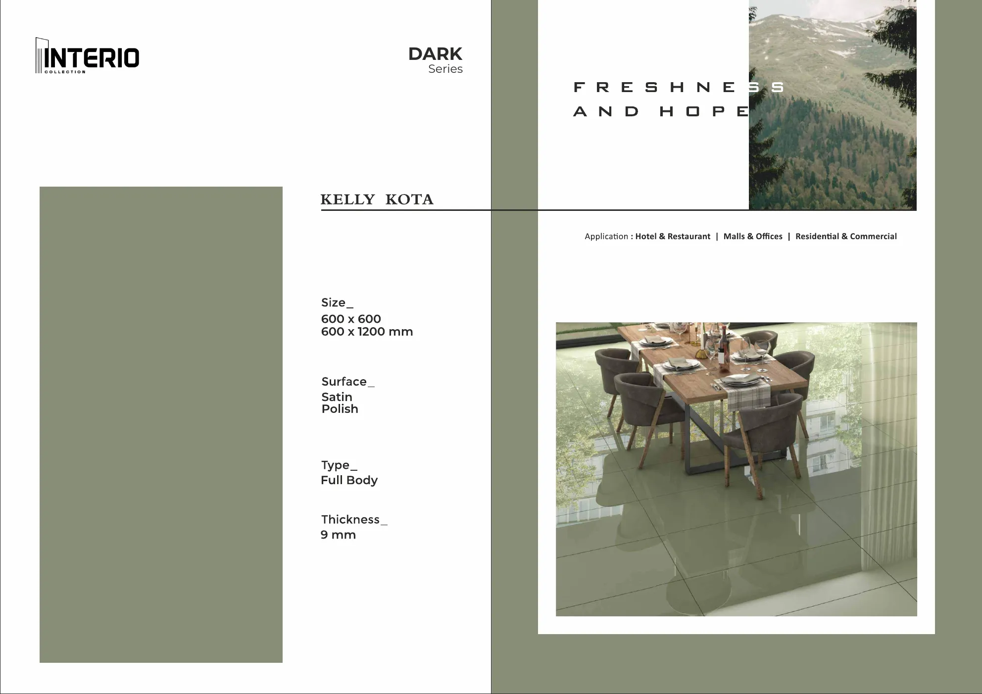 Ex Interio collection 600x600,600x1200 9mm - Design 15 - 600x1200mm Glossy