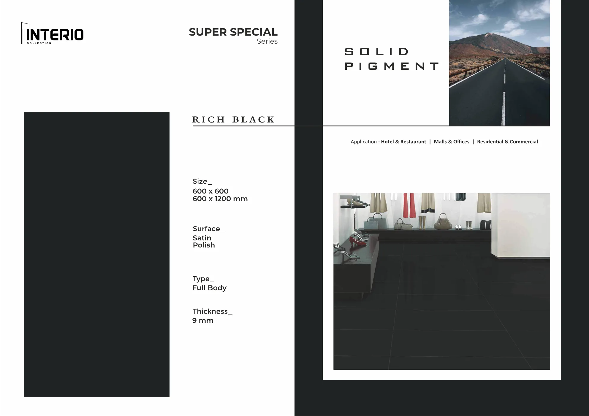 Ex Interio collection 600x600,600x1200 9mm - Design 23 - 600x1200mm Glossy