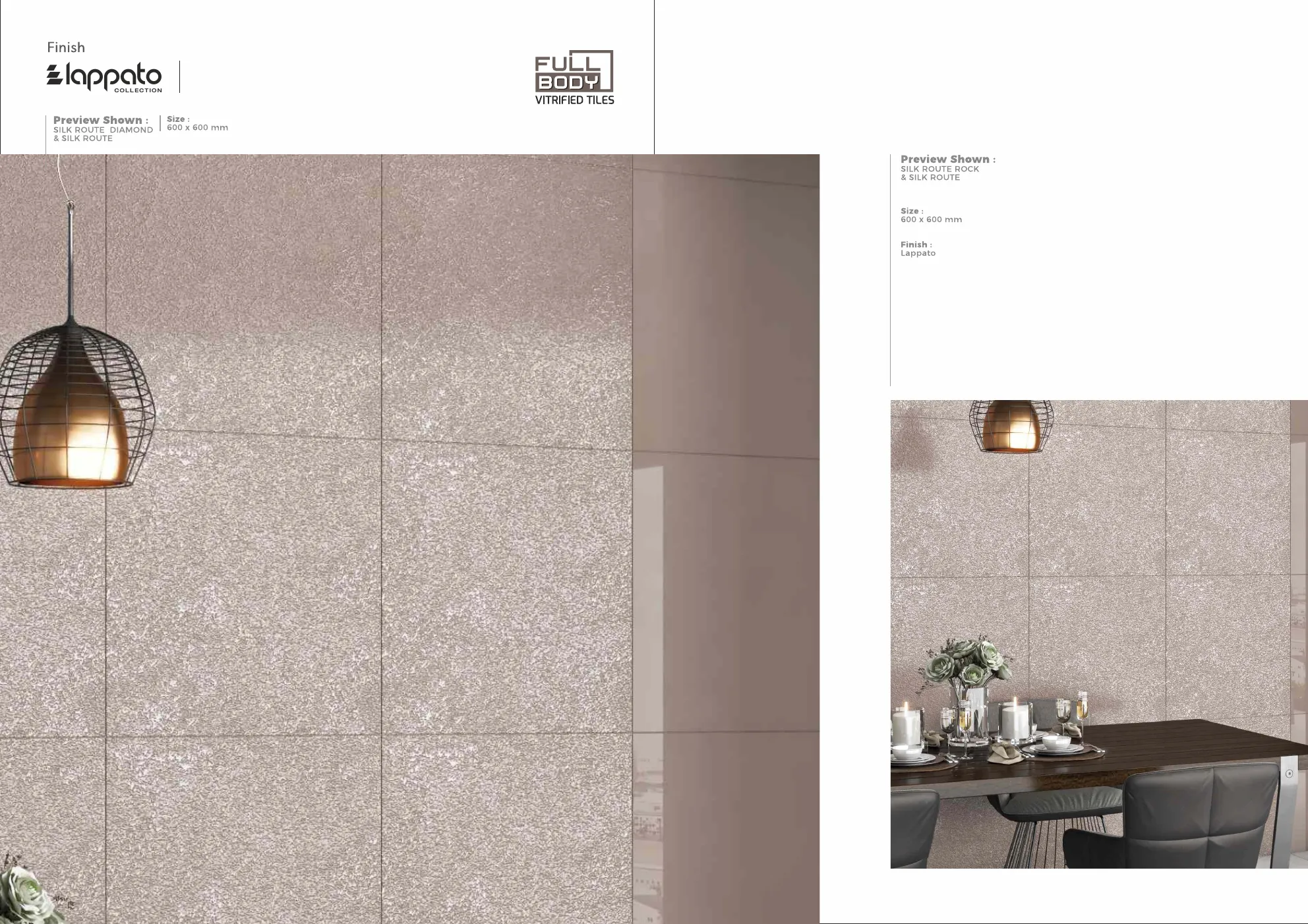 Ex Lappato surface 600x600 9mm - Design 7 - 600x600mm Lappato