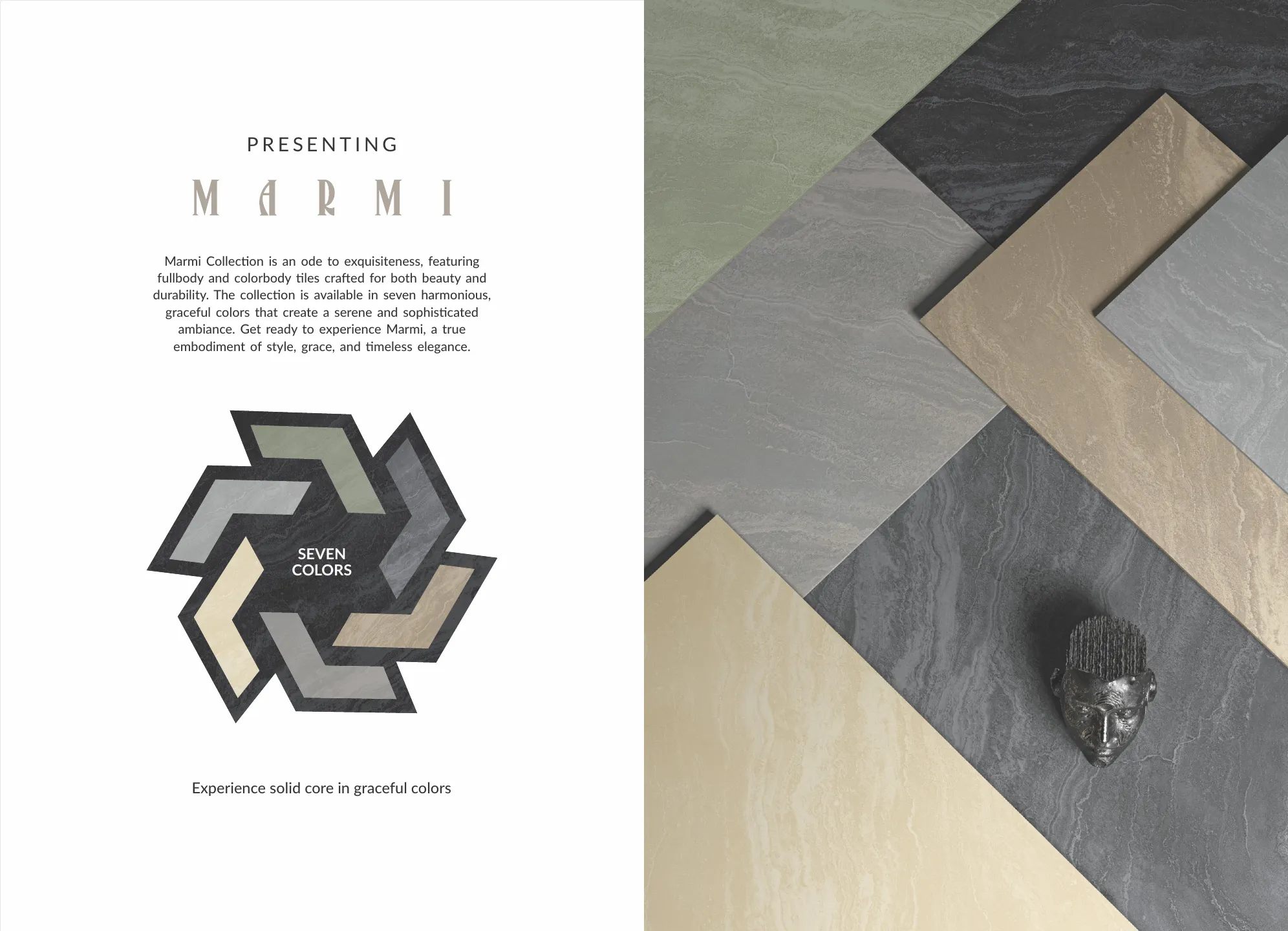 Ex marmi fullbody+digital matt 600x1200 9mm - Design 1 - 600x1200mm Matt