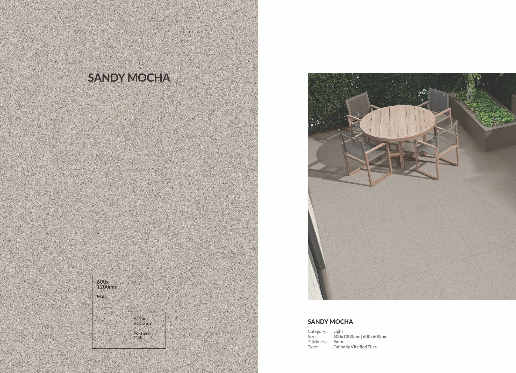 Ex sandy series 60x120cm,60x60cm - Design 15 - 600x1200mm Sandy