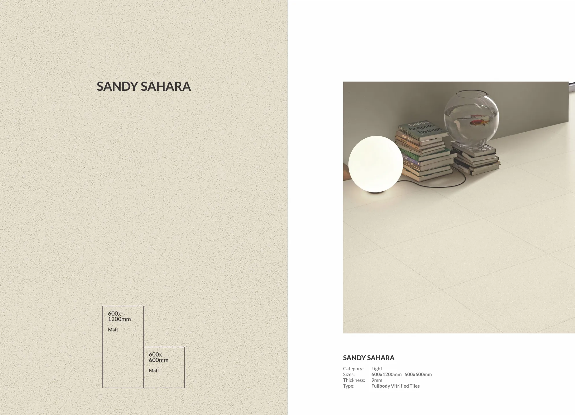 Ex sandy series 60x120cm,60x60cm - Design 21 - 600x1200mm Sandy