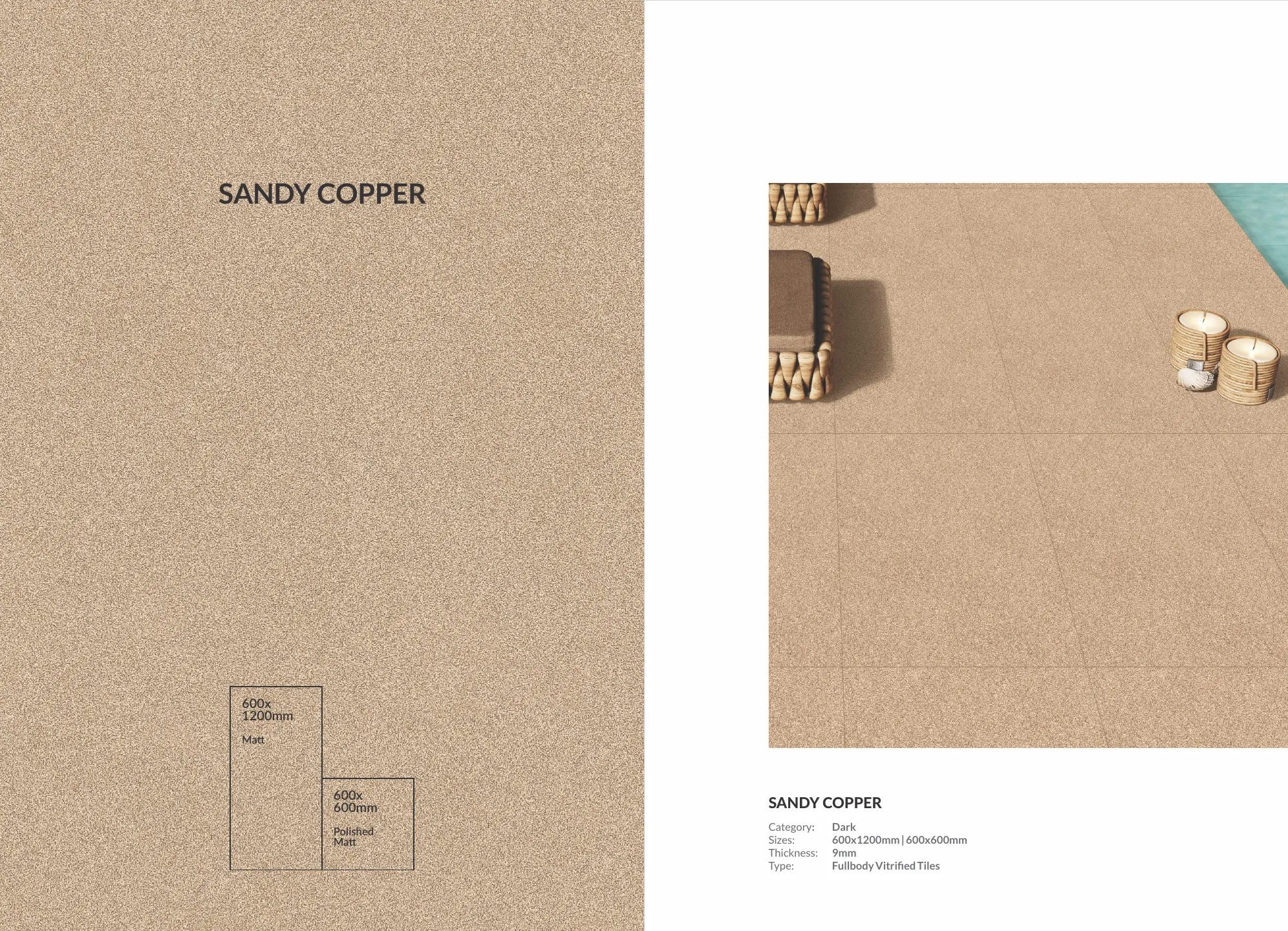 Ex sandy series 60x120cm,60x60cm - Design 35 - 600x1200mm Sandy