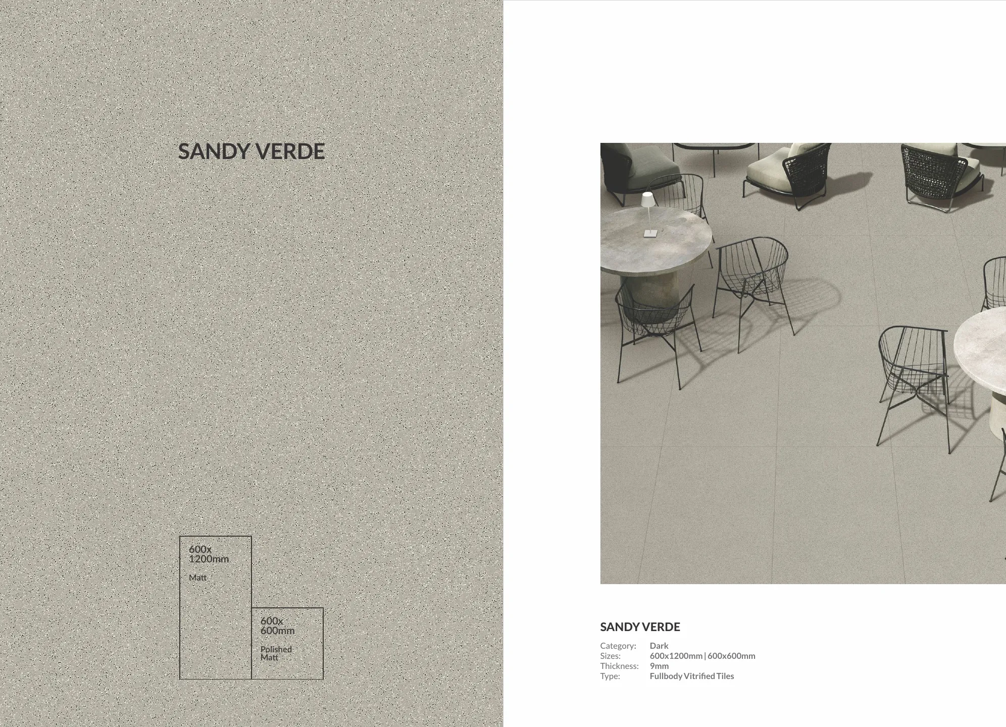 Ex sandy series 60x120cm,60x60cm - Design 37 - 600x1200mm Sandy