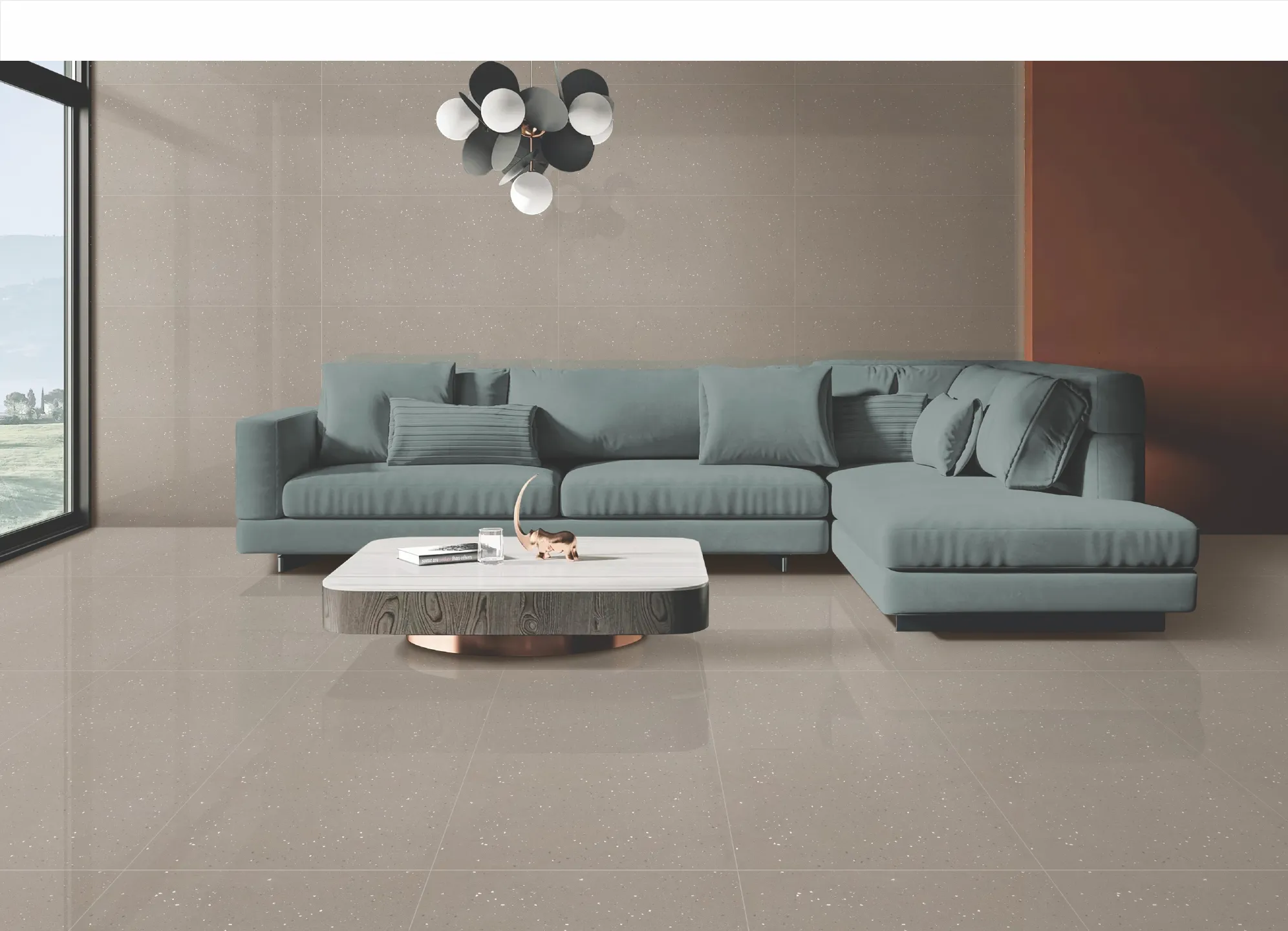 Ex terrazzo series 60x120cm 60x60cm - Design 14 - 600x1200mm Terrazzo
