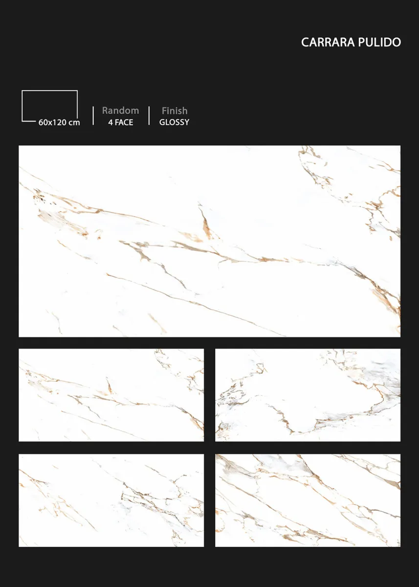 GLOSSY 60X120cm - Design 2 - 600x1200mm Glossy