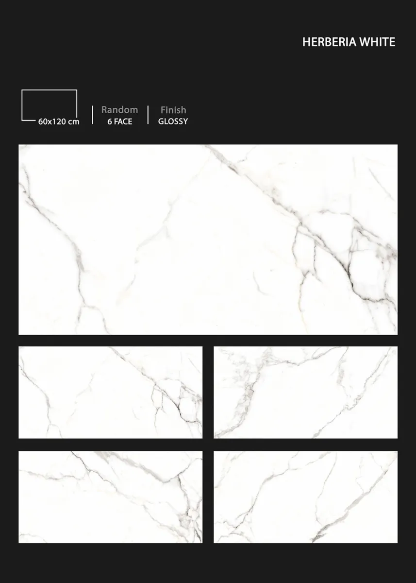 GLOSSY 60X120cm - Design 4 - 600x1200mm Glossy