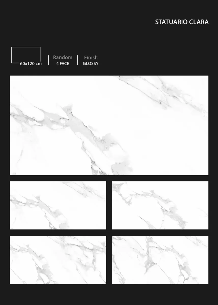GLOSSY 60X120cm - Design 8 - 600x1200mm Glossy