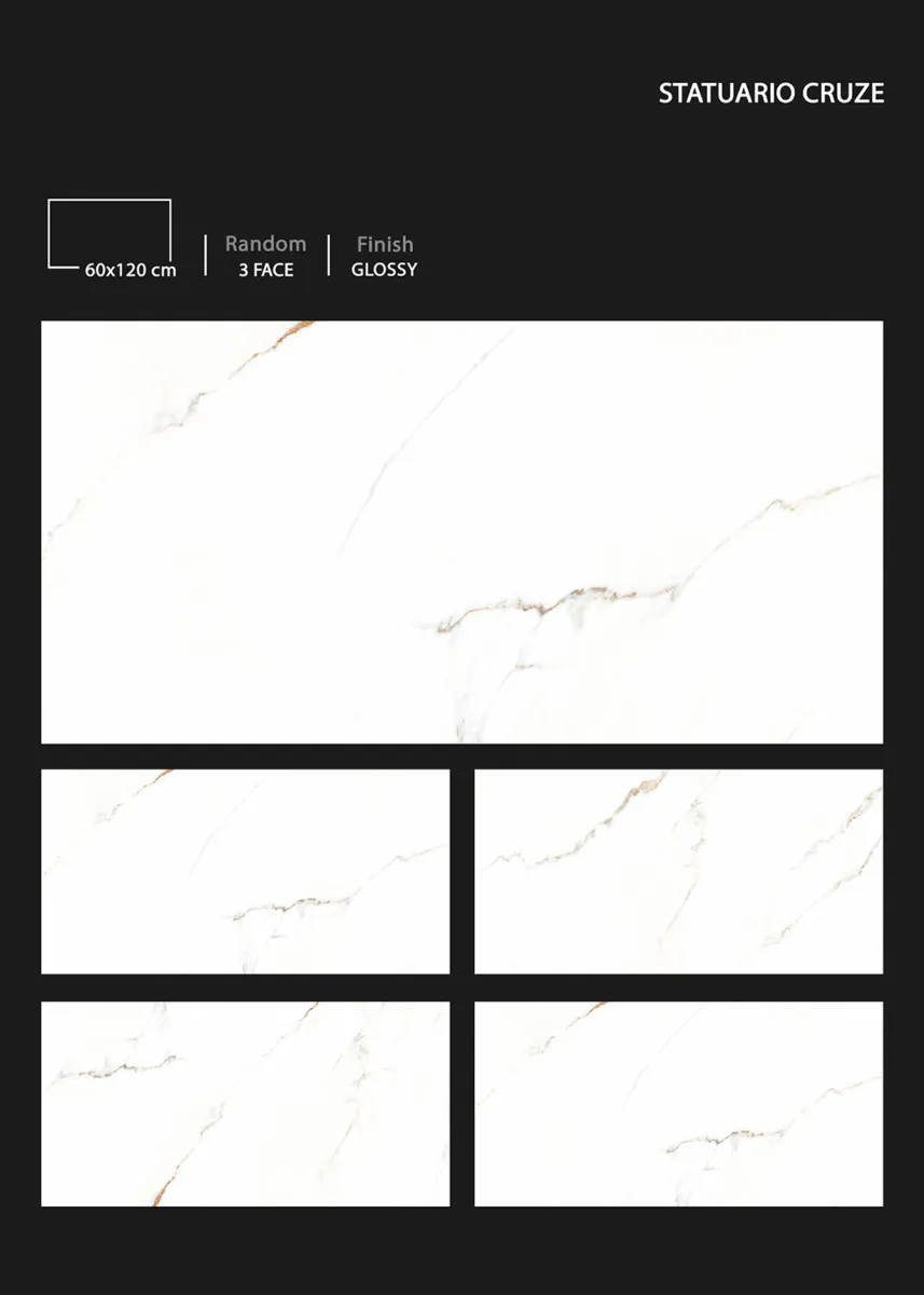 GLOSSY 60X120cm - Design 9 - 600x1200mm Glossy