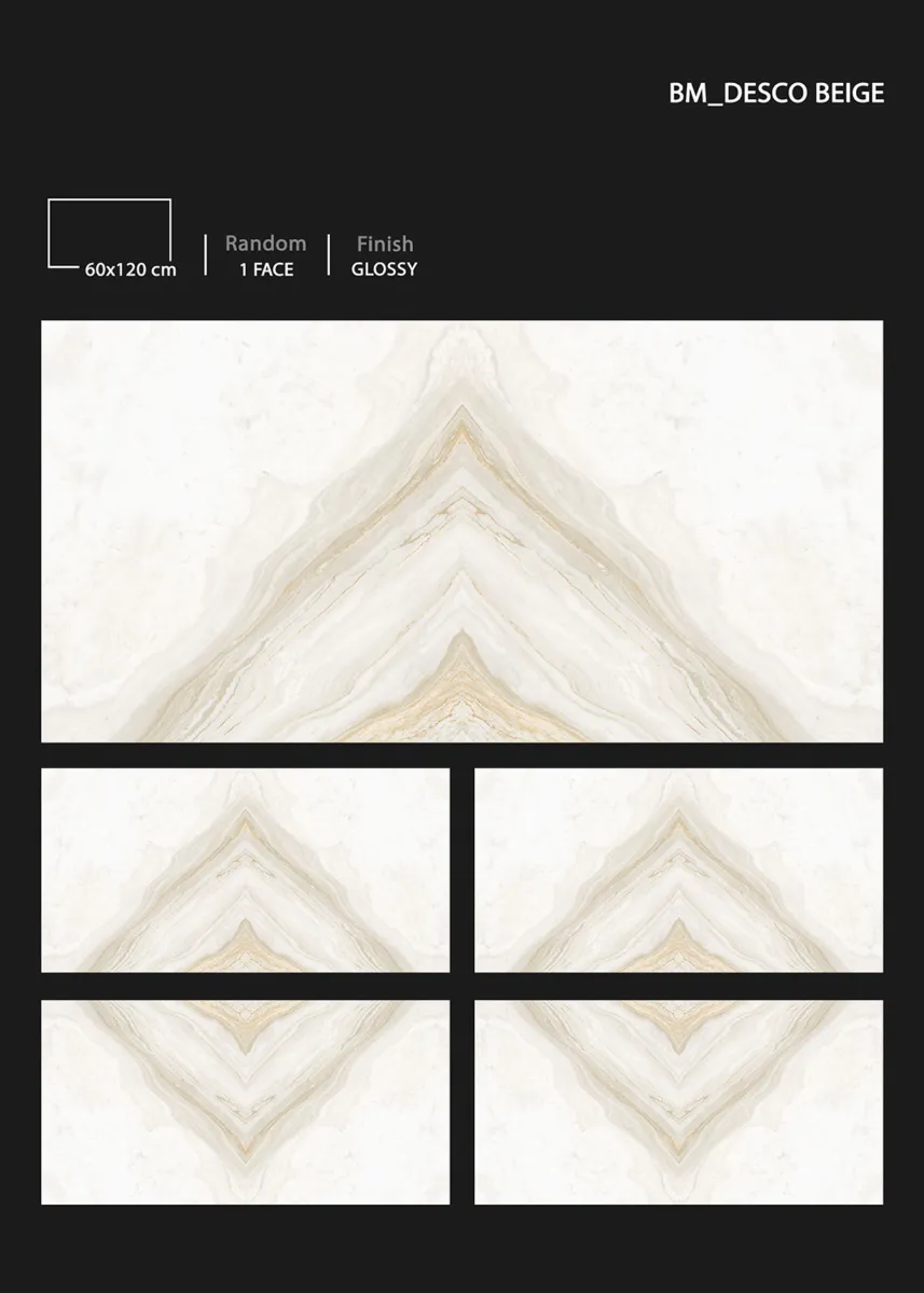 GLOSSY 60X120cm - Design 105 - 600x1200mm Glossy