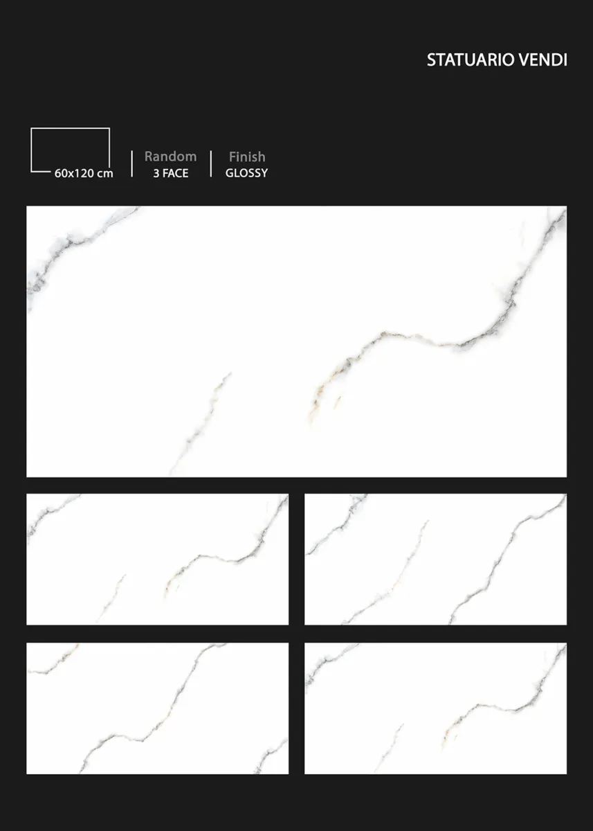 GLOSSY 60X120cm - Design 11 - 600x1200mm Glossy
